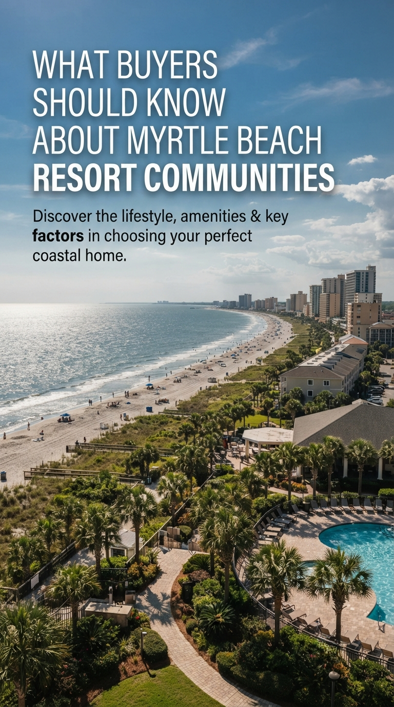 What Buyers Should Know About Myrtle Beach Resort Communities