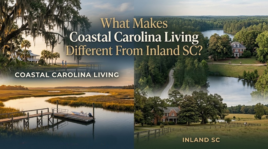 What Makes Coastal Carolina Living Different From Inland SC