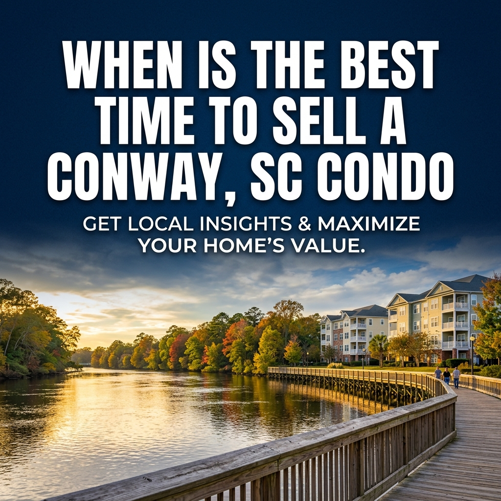 When is the best time to sell a Conway, SC condo