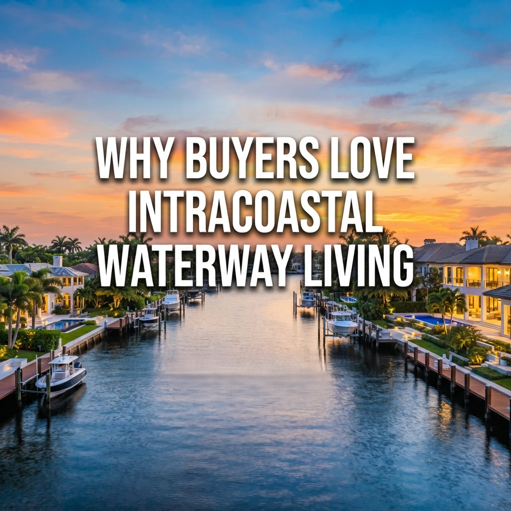 Why Buyers Love Intracoastal Waterway Living