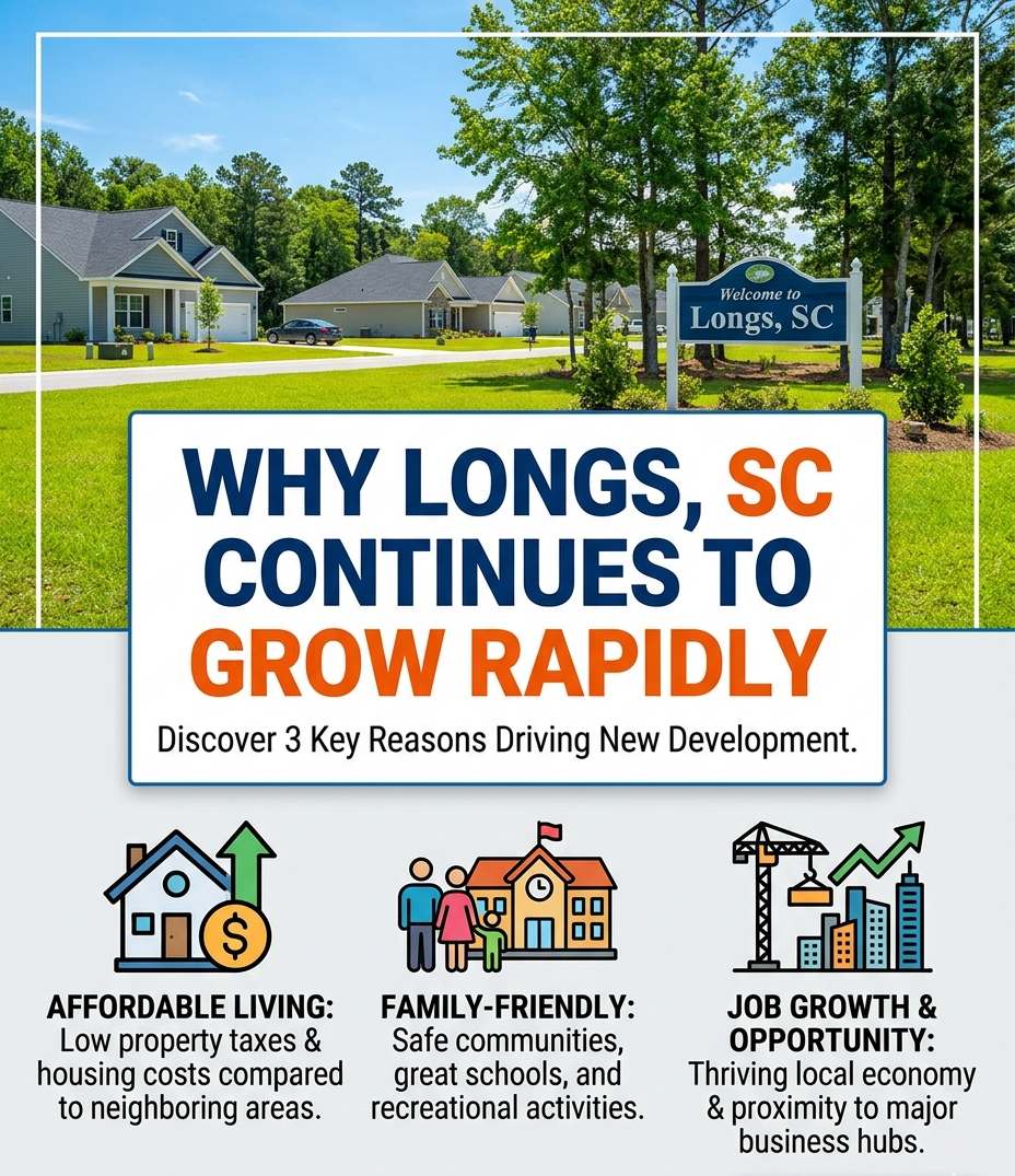 Why Longs, SC Continues to Grow Rapidly
