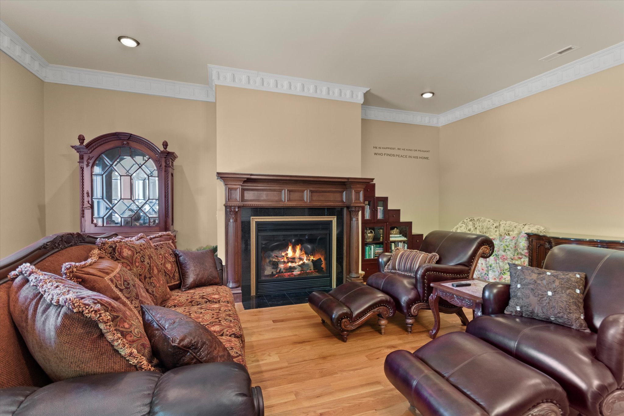 Upstairs Living