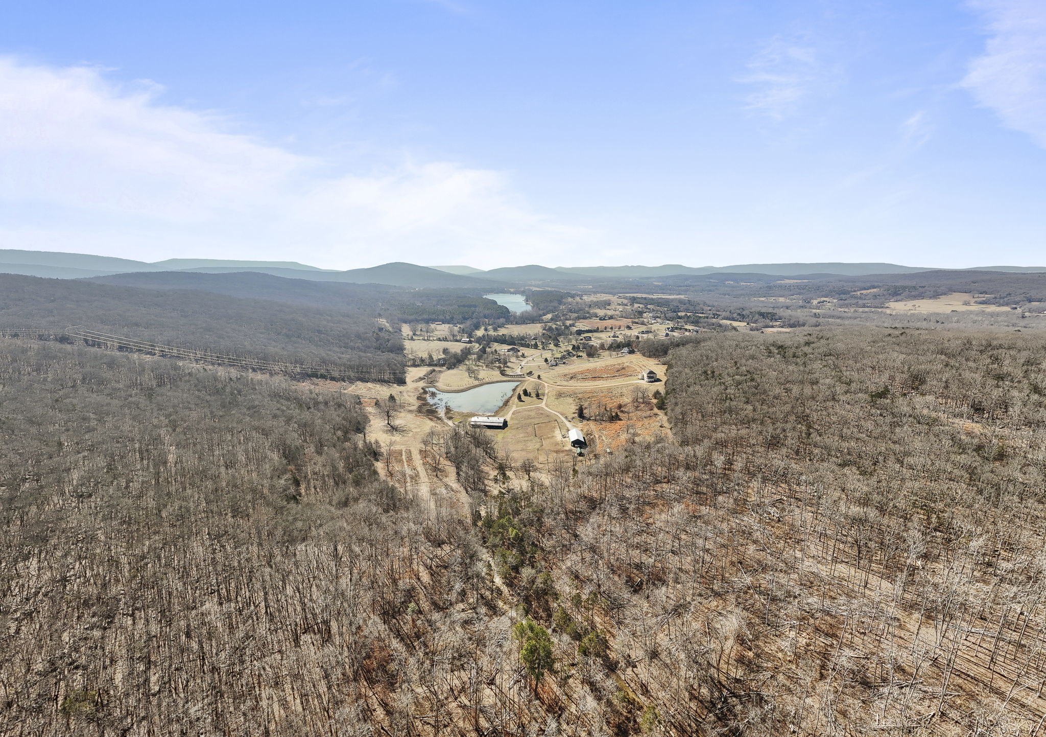 Rear Center Property Aerial