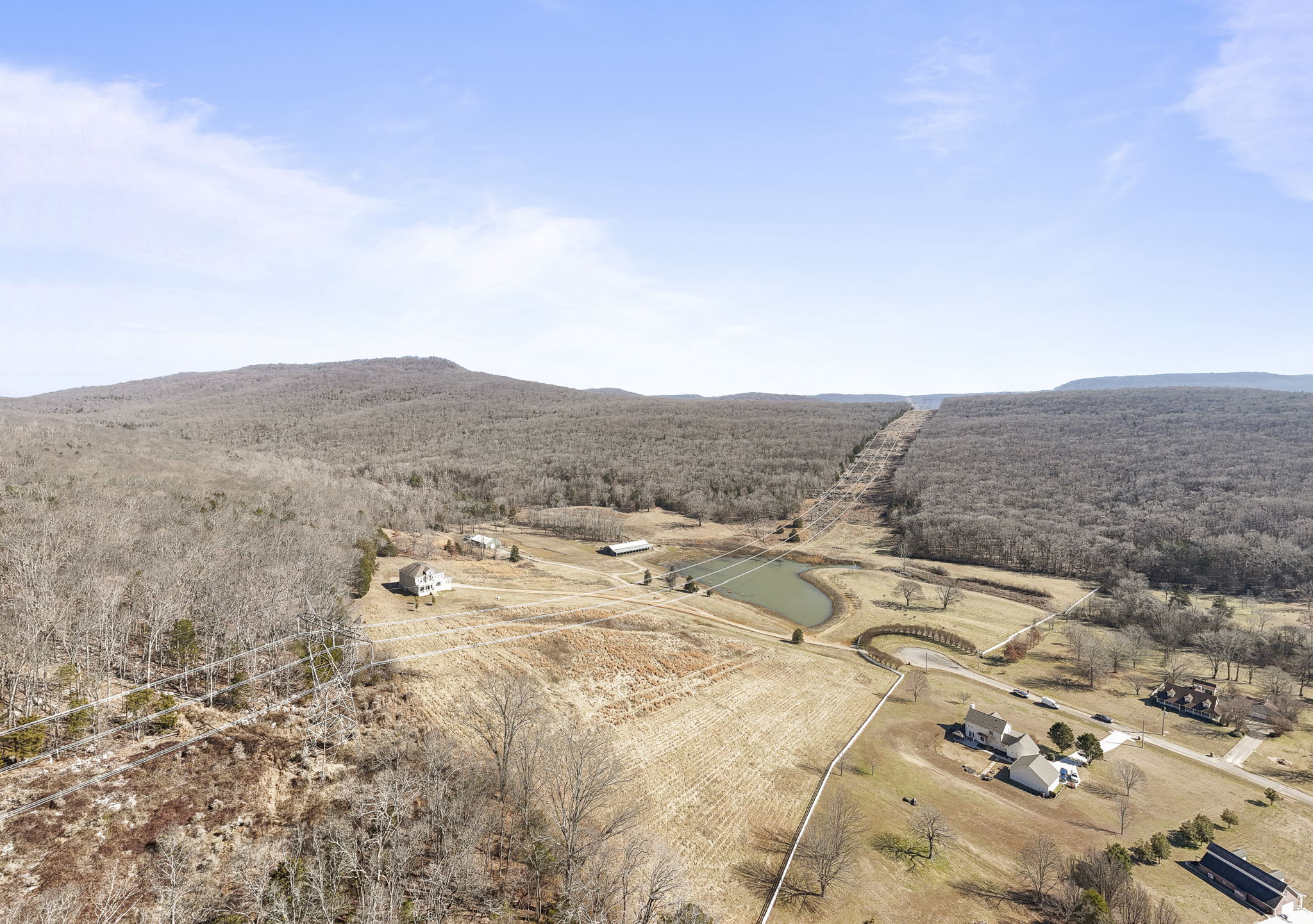 Wooded Topography and Mature Timber