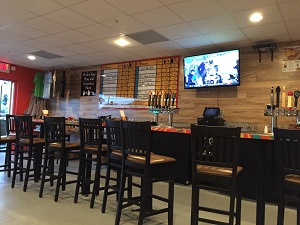 Cape Coral Brewing Co bar