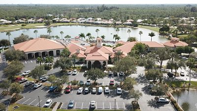 Herons Glen Golf Community Clubhouse includes a restaurant, lounge, fitness center and pool - all on a beautiful lakefront setting.