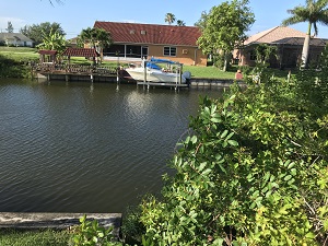 Canal view at 2116 SW 28th St