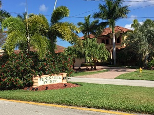 Peninsula Point sign