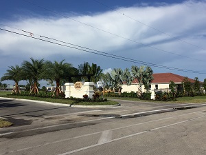 Sunset Pointe entrance