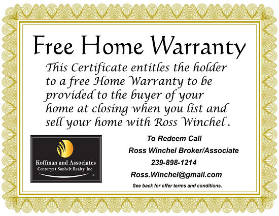 Home Warranty Offer