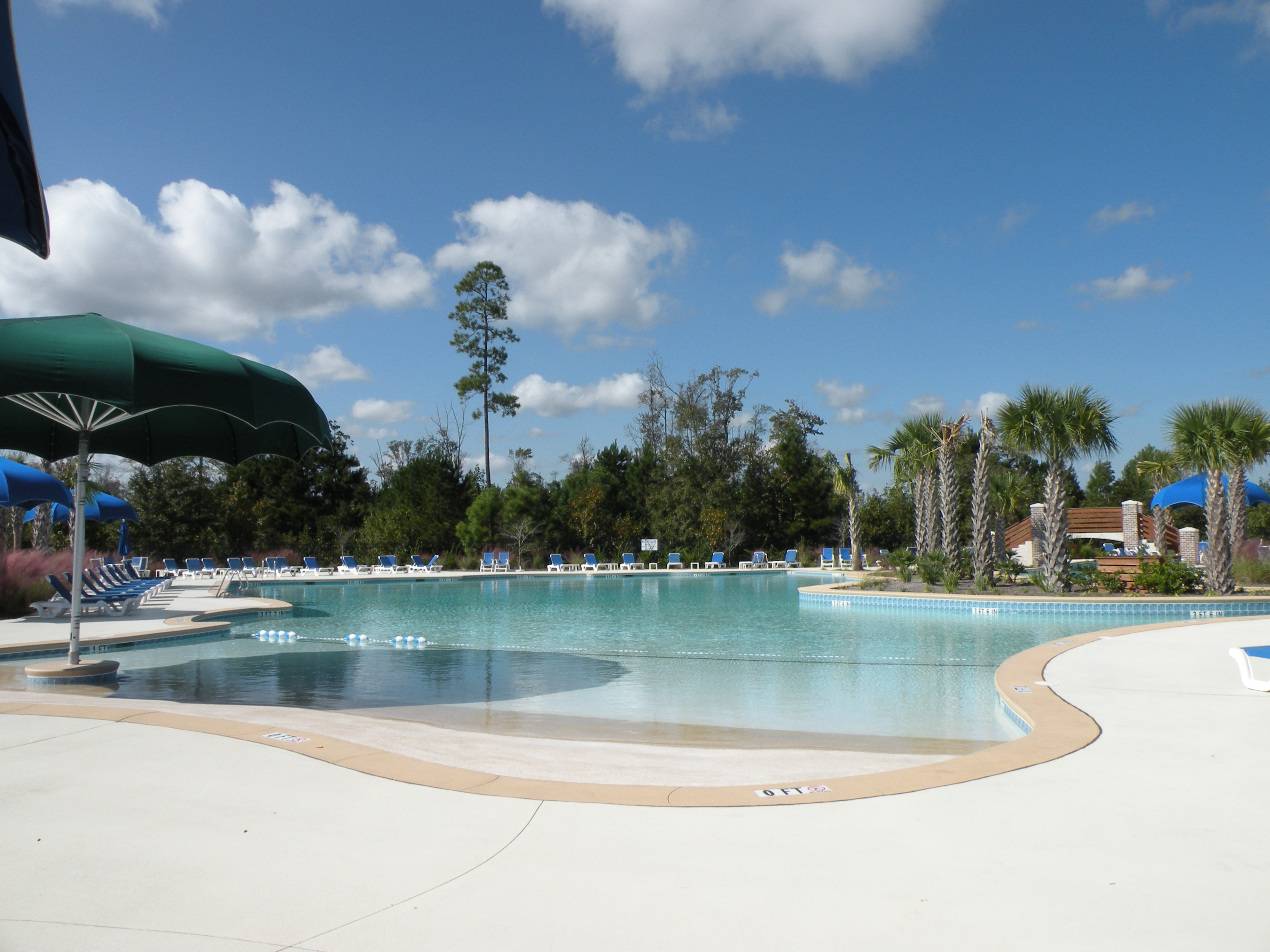 Mill Creek at Cypress Ridge zero-entry pool in Bluffton SC