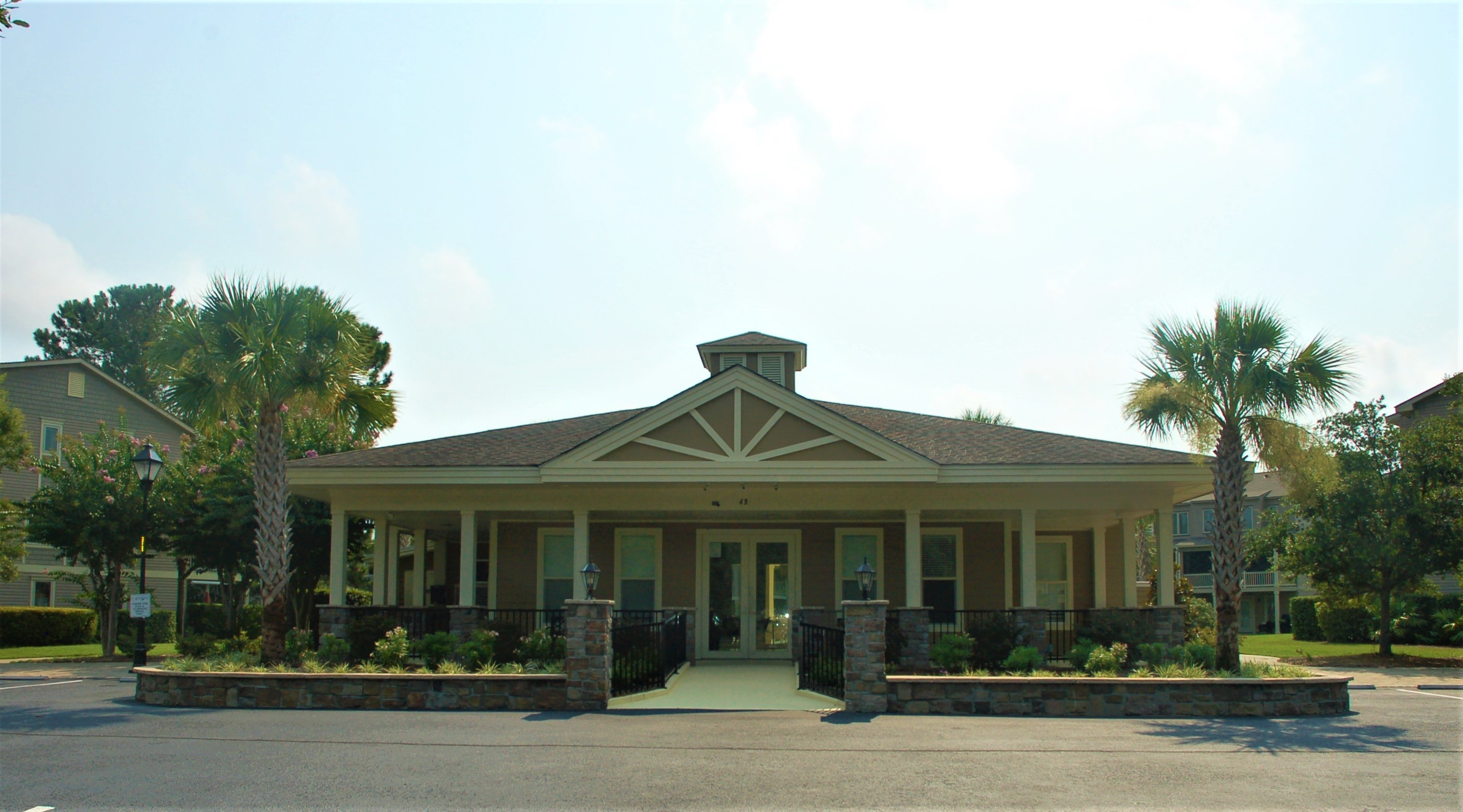 Clubhouse in the Allenwood gated community on Hilton Head Island