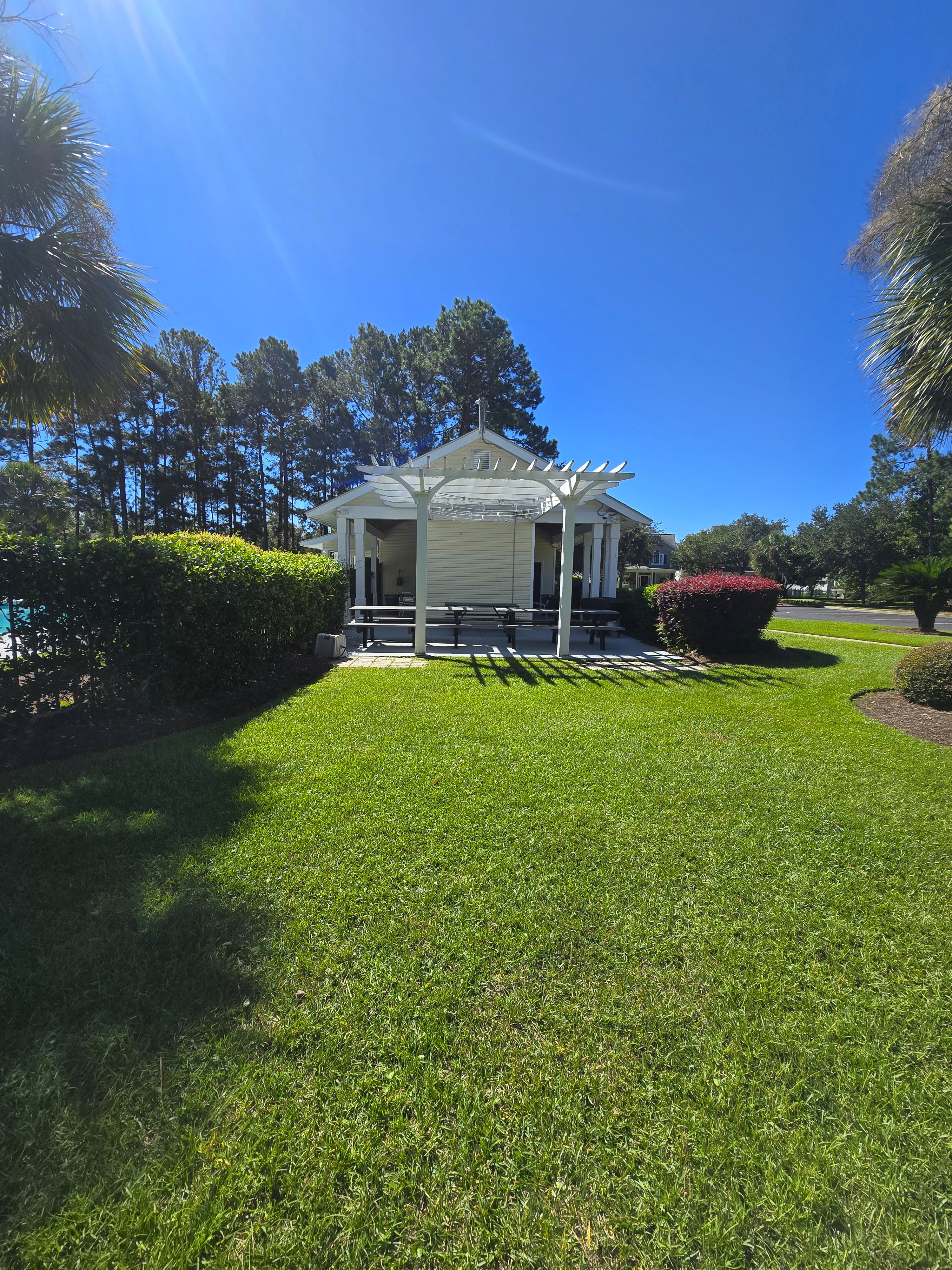 Bluffton Park community picnic area in Bluffton SC