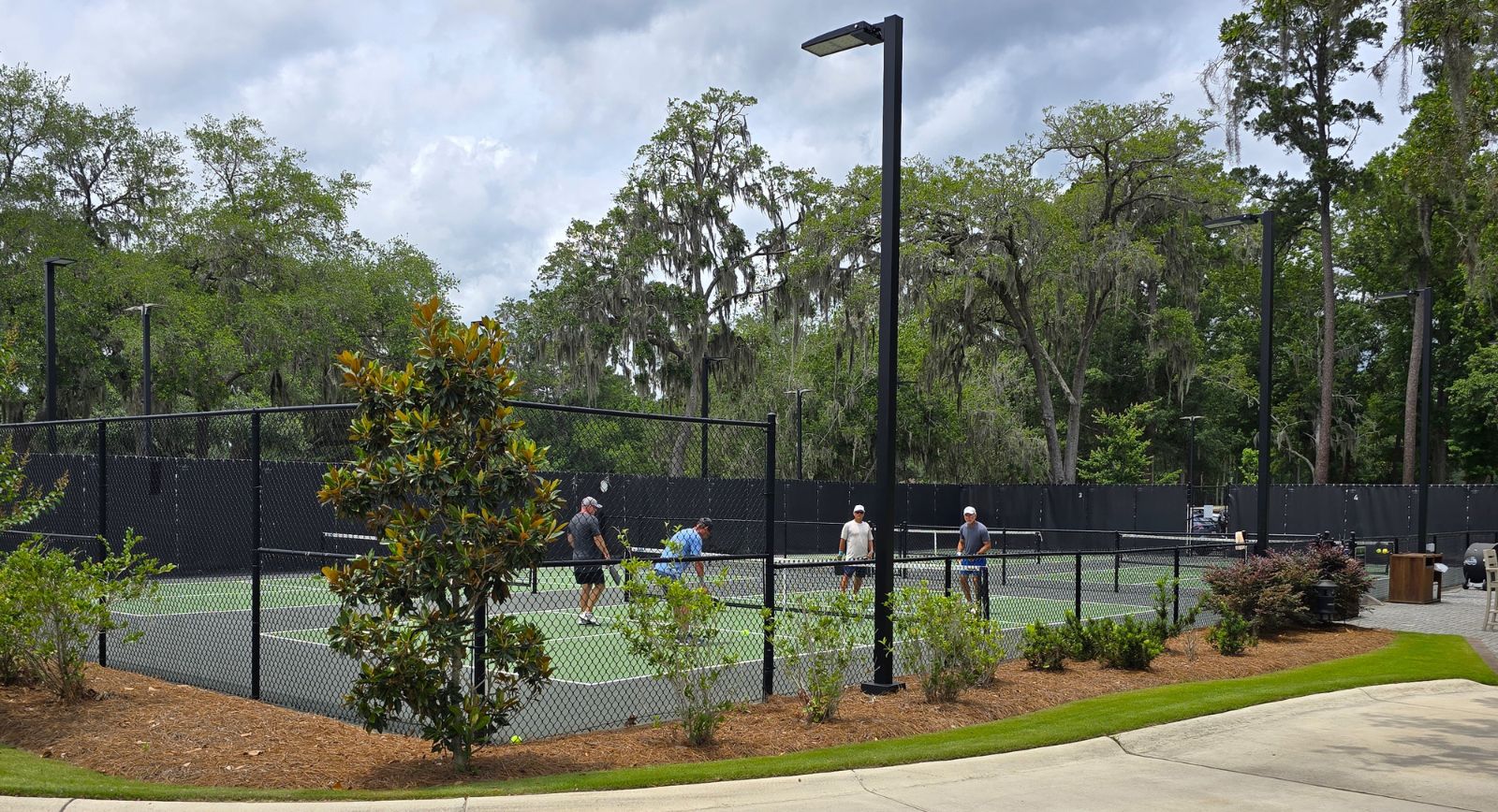 Pickleball courts at Callawassie Island, Okatie SC