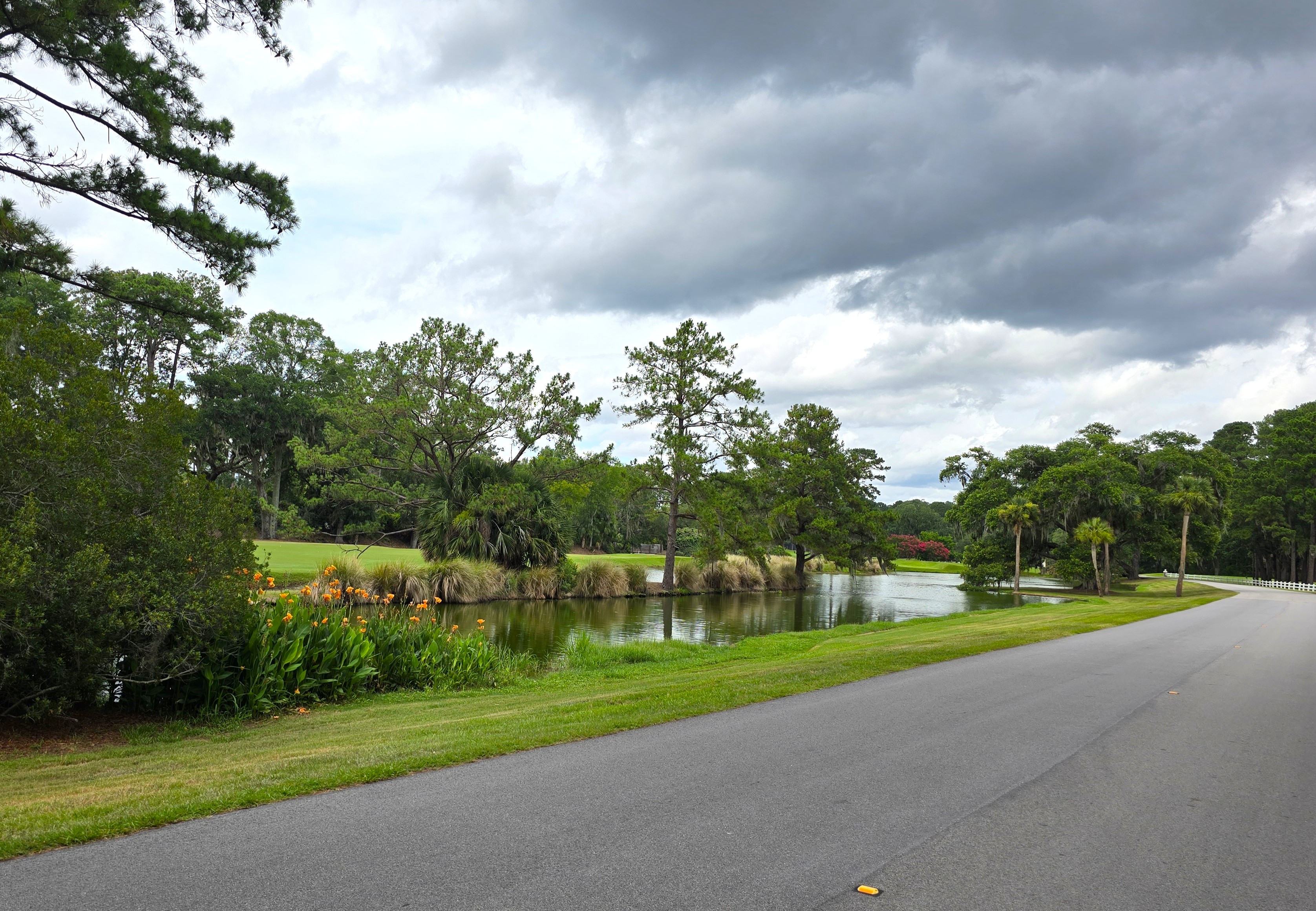 Water and golf course view on Callawassie Island, Okatie SC