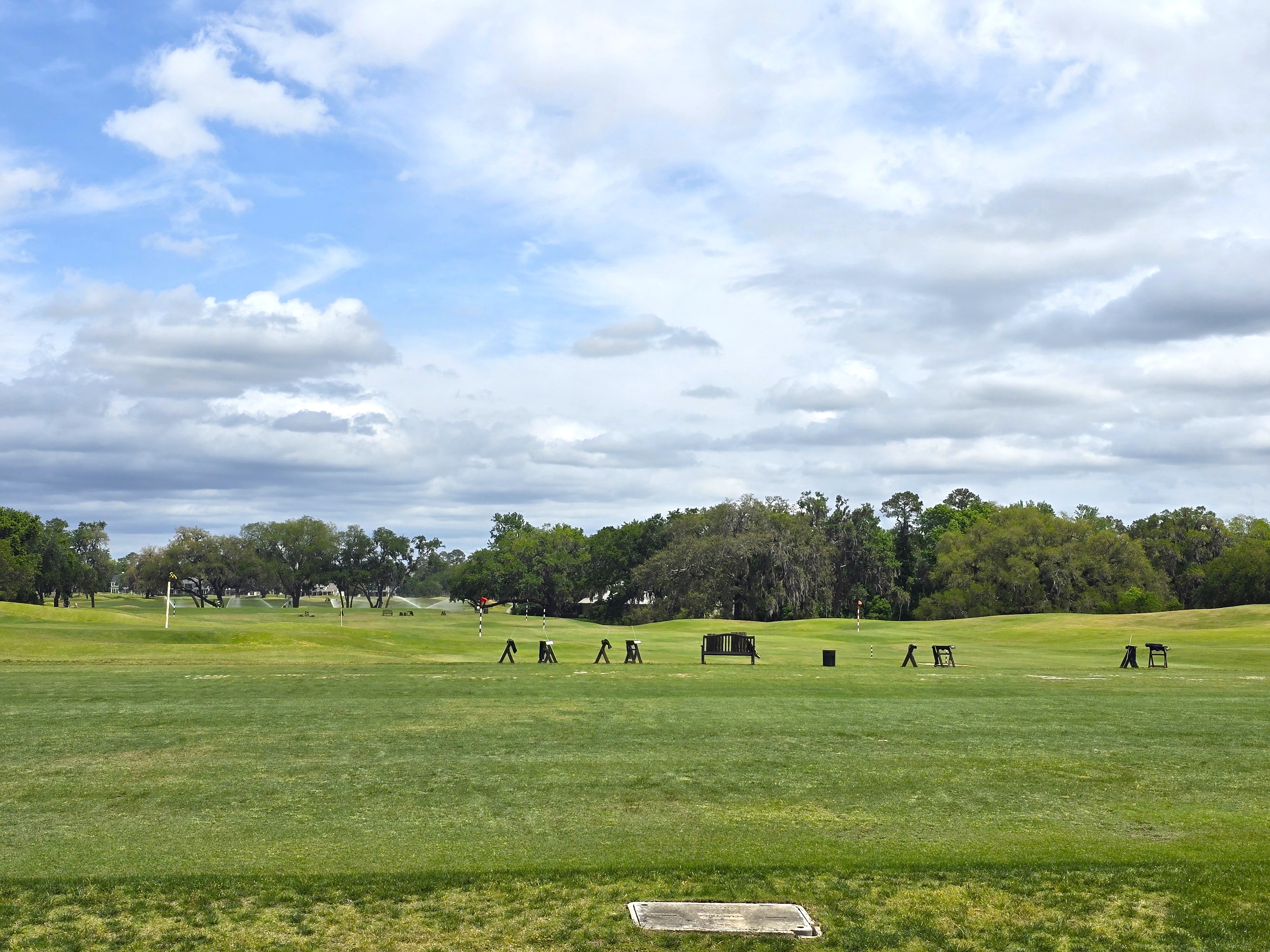 Practice Park and driving range at Colleton River Club, Bluffton SC