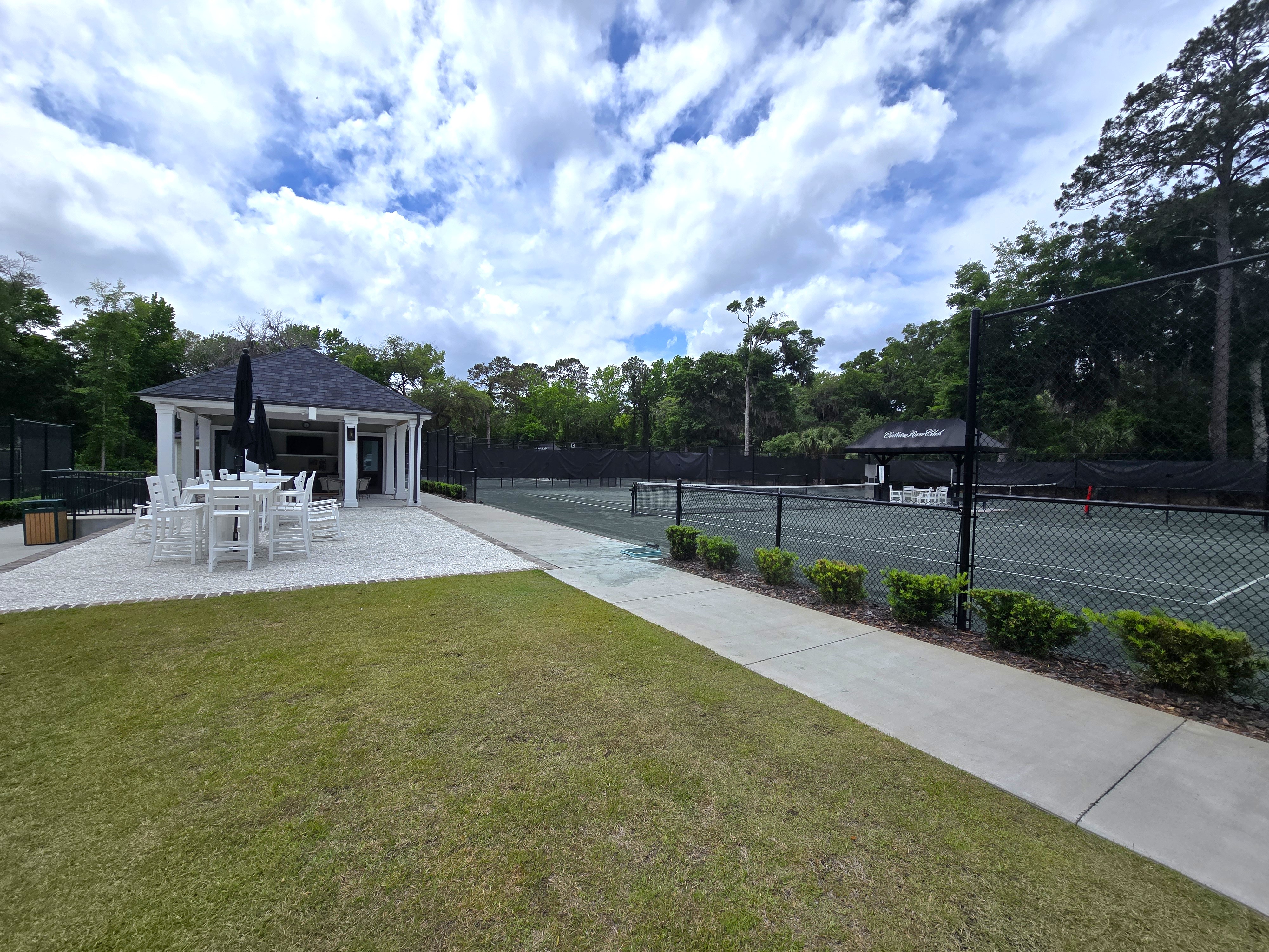 Tennis courts at Colleton River Club, Bluffton SC