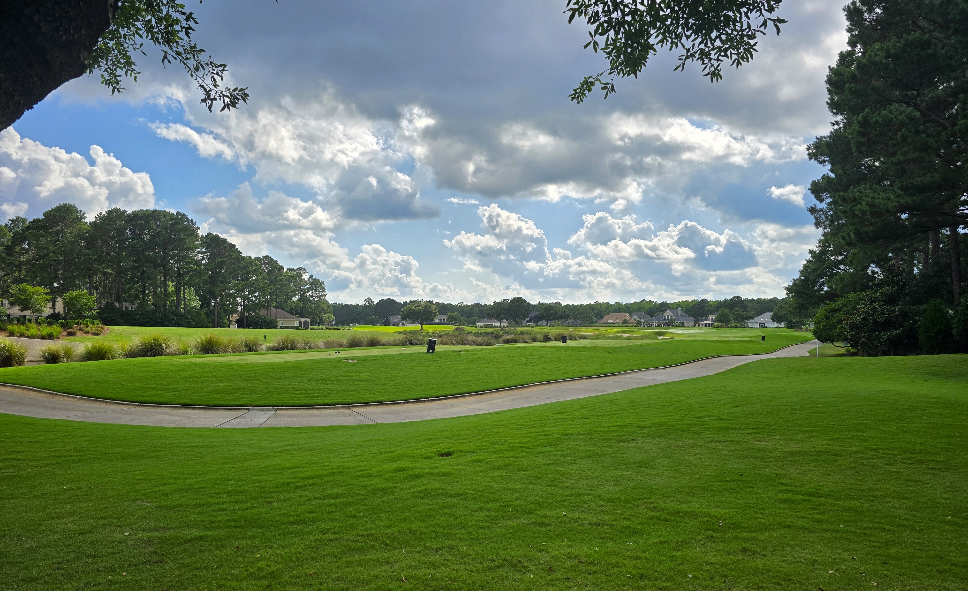 Pete Dye golf course at Hampton Hall in Bluffton SC