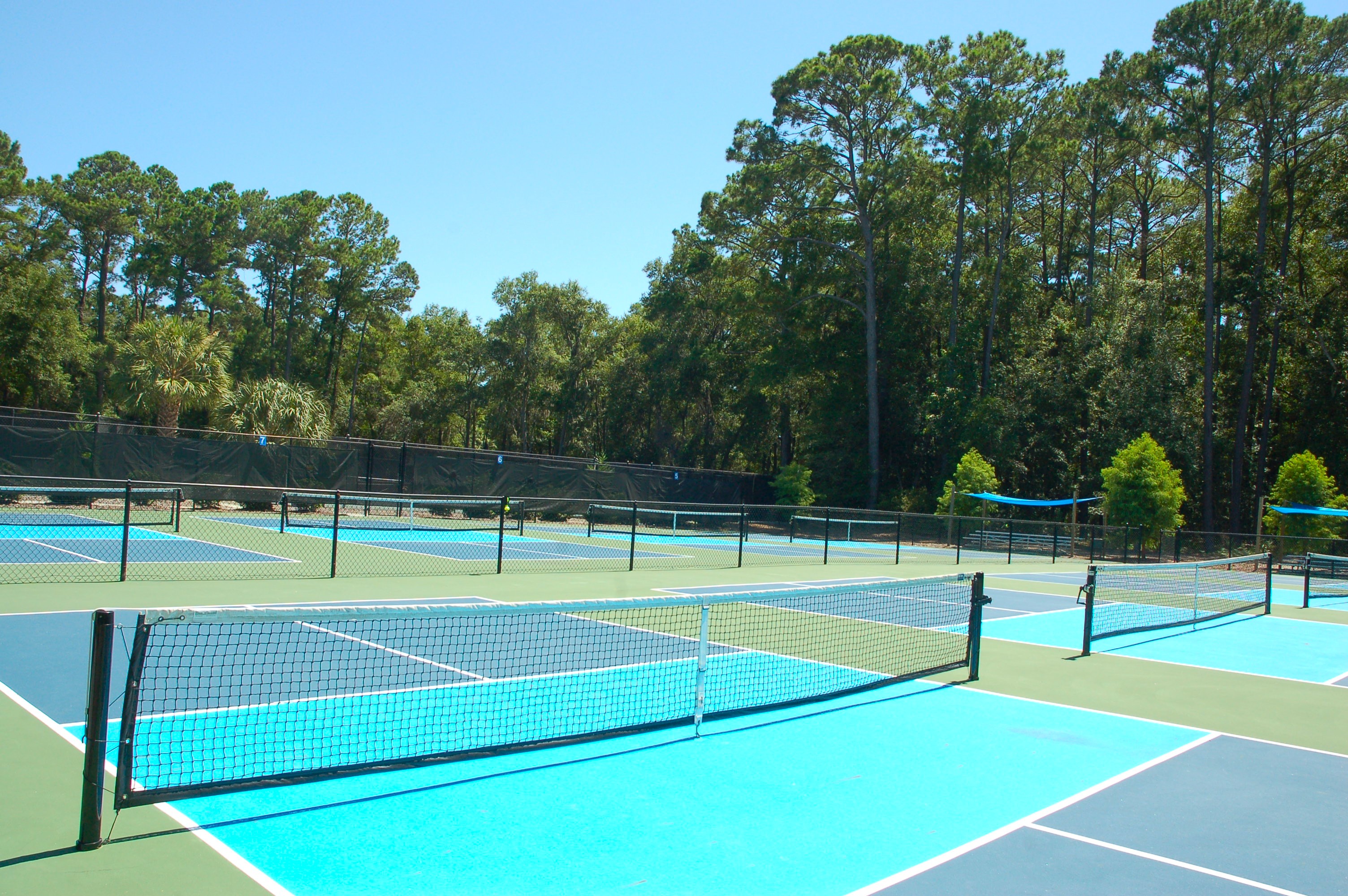 Pickleball courts at Indigo Run, Hilton Head Island SC