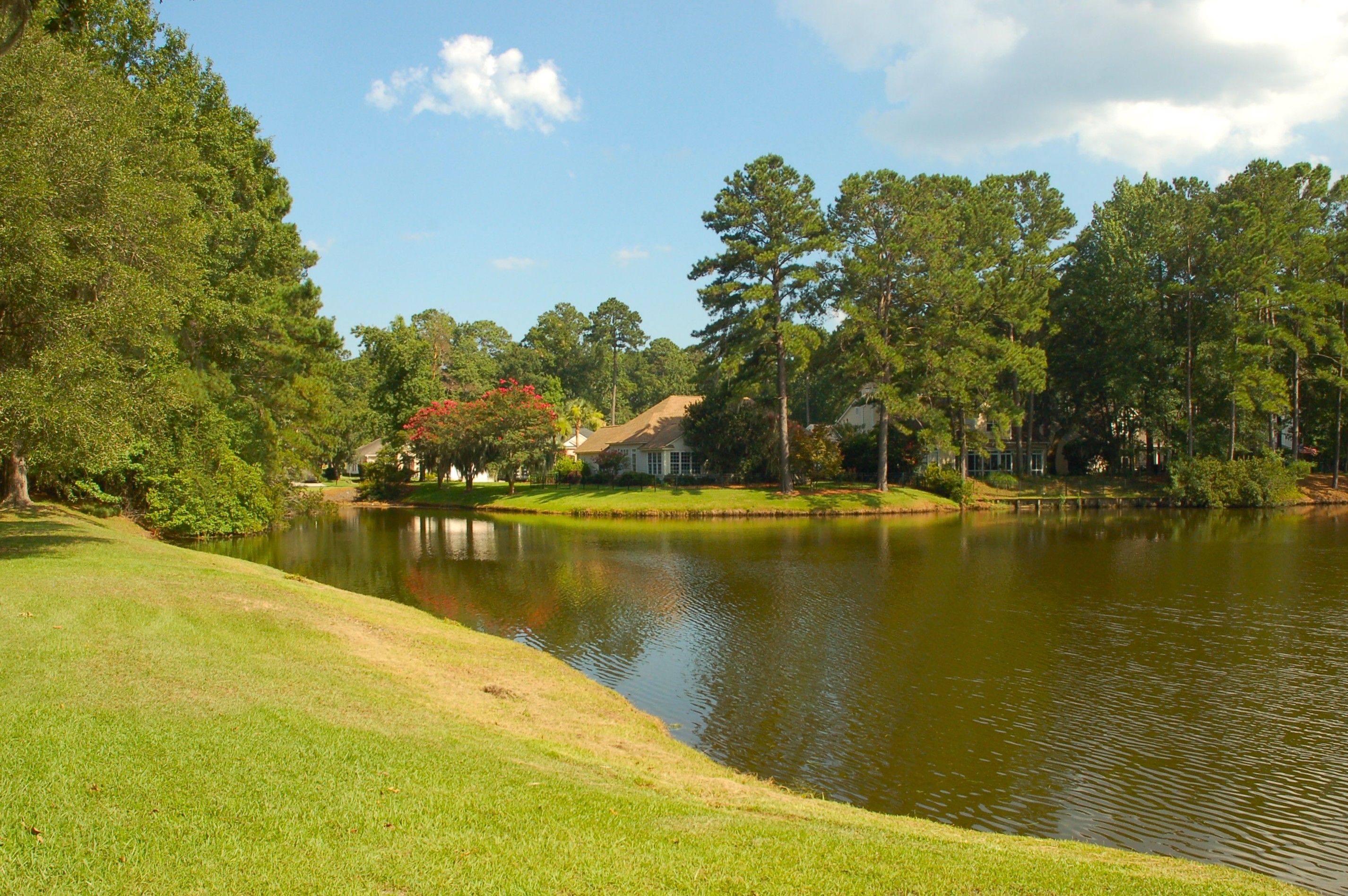 Lagoon view in the Island West community in Bluffton SC