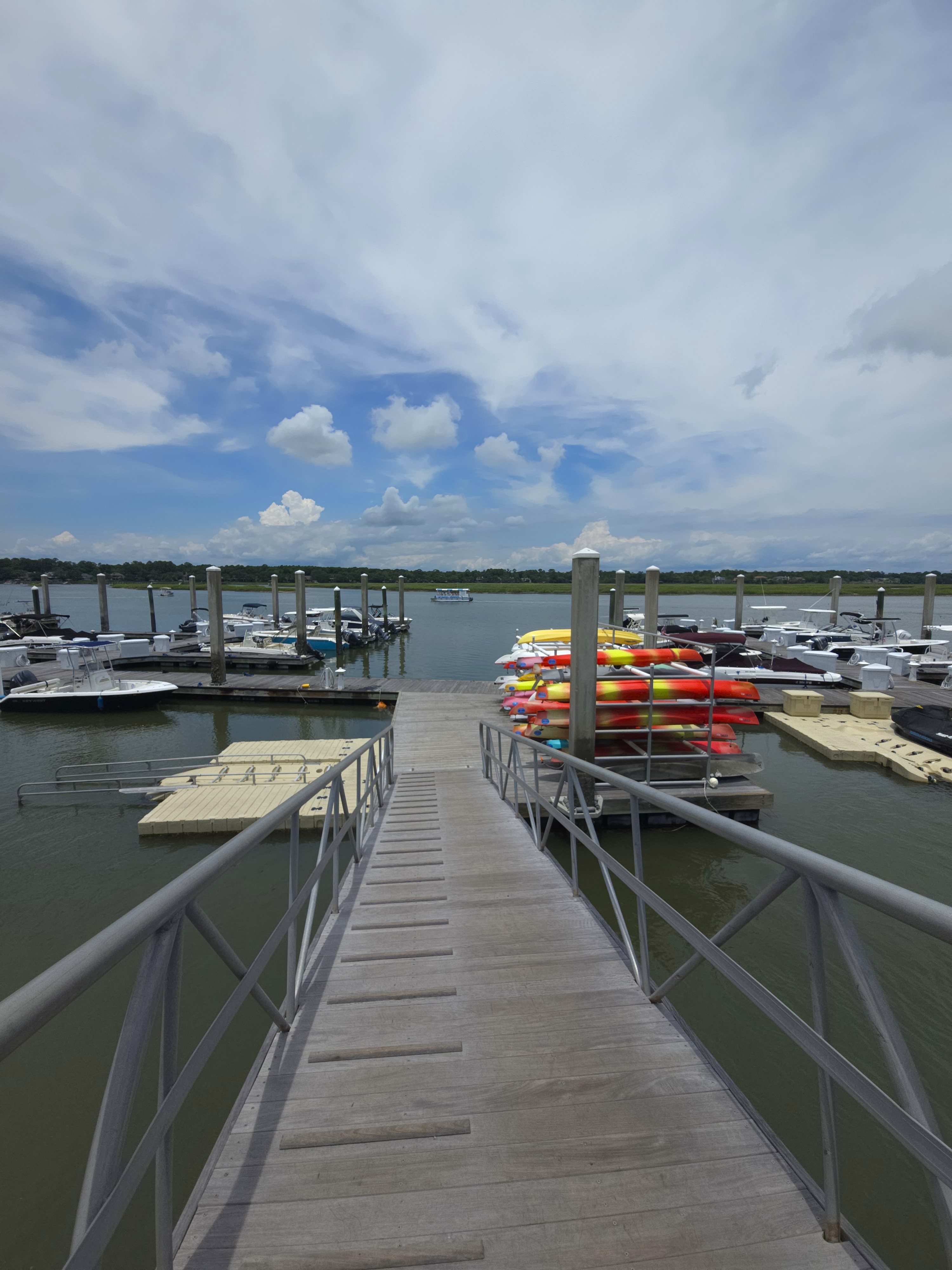Long Cove Club marina center view, Broad Creek Hilton Head Island SC