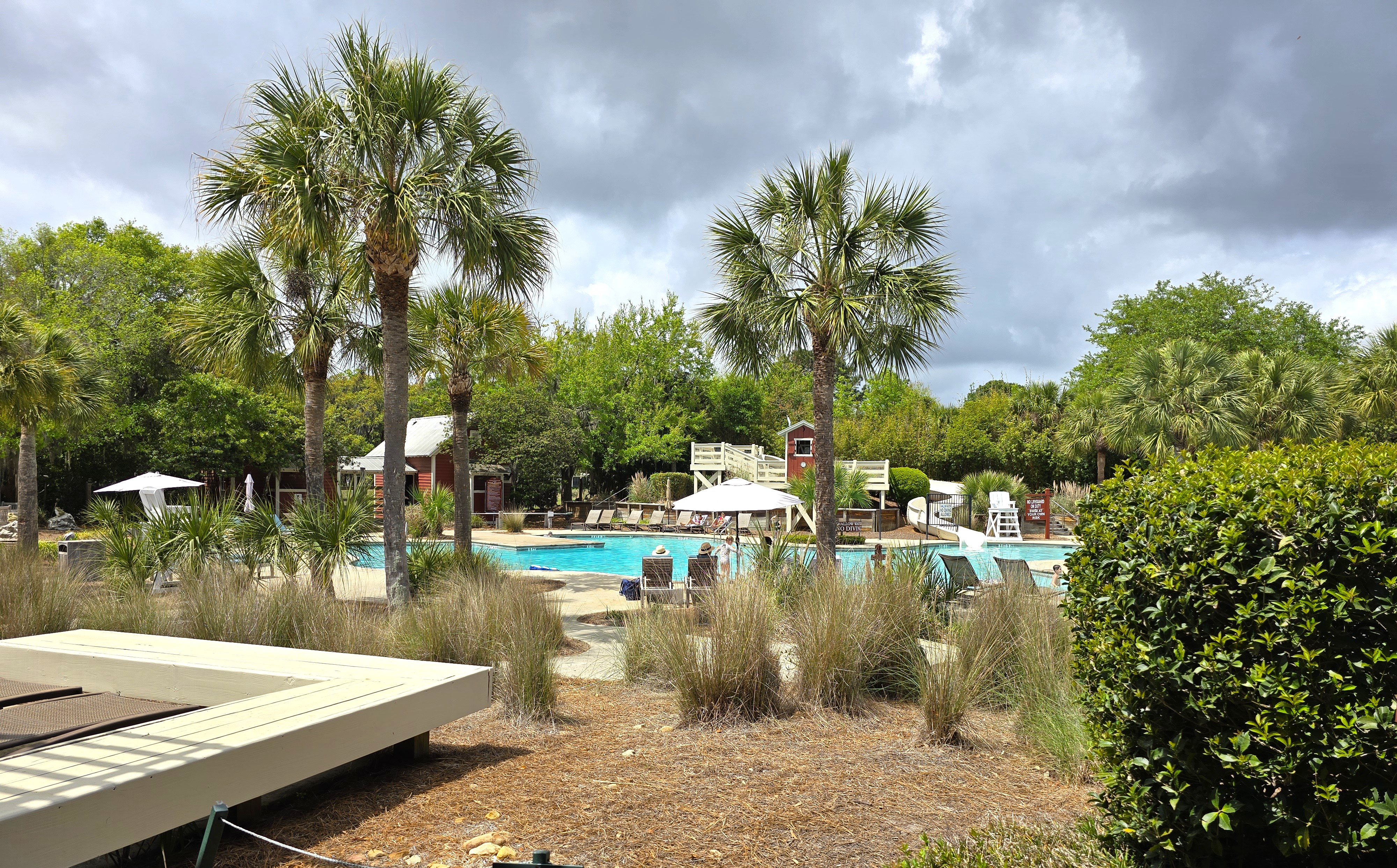 Outdoor pool in Oldfield Bluffton South Carolina