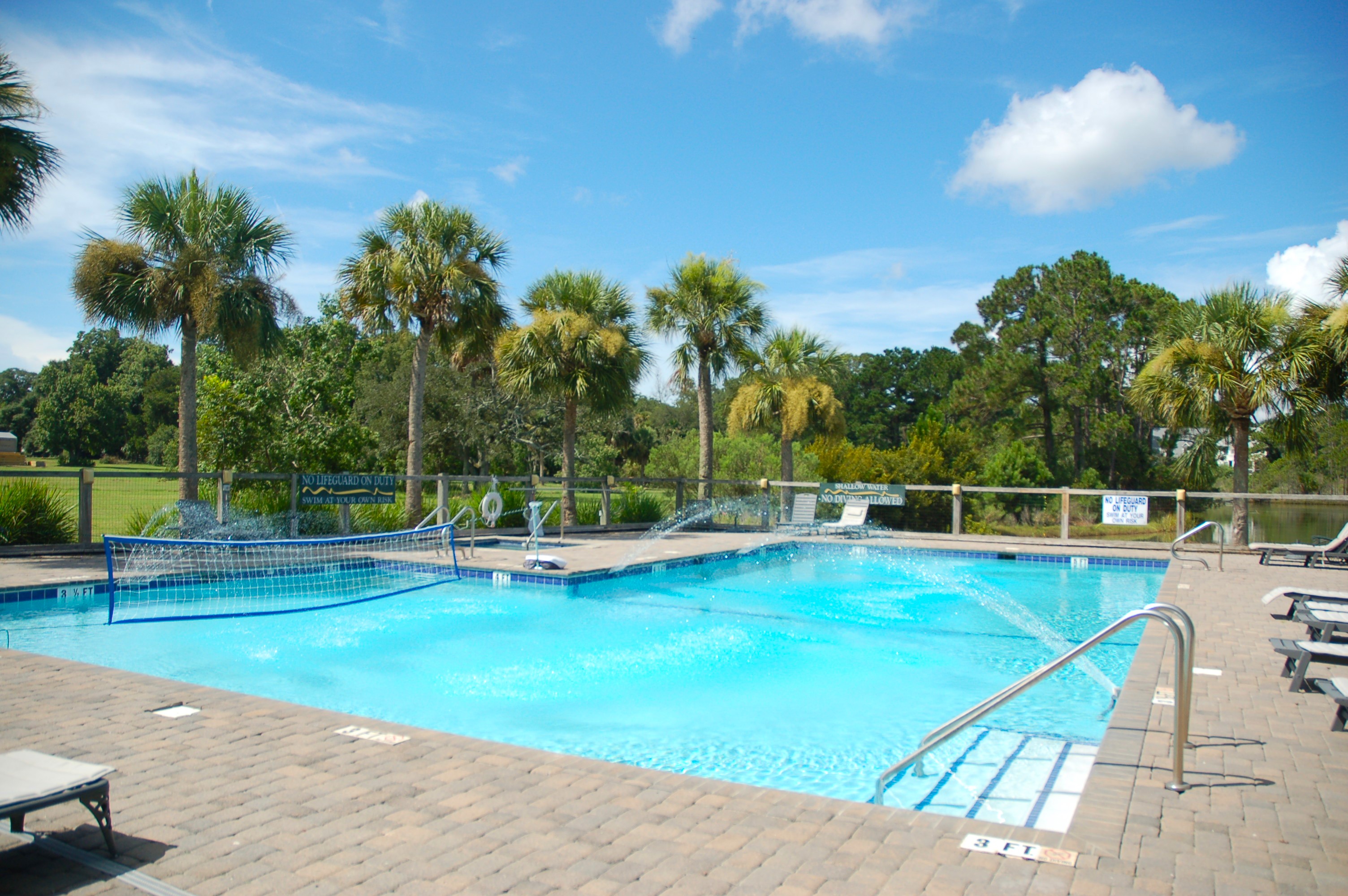 Community pool at the Paddocks at Jarvis Creek on Hilton Head Island