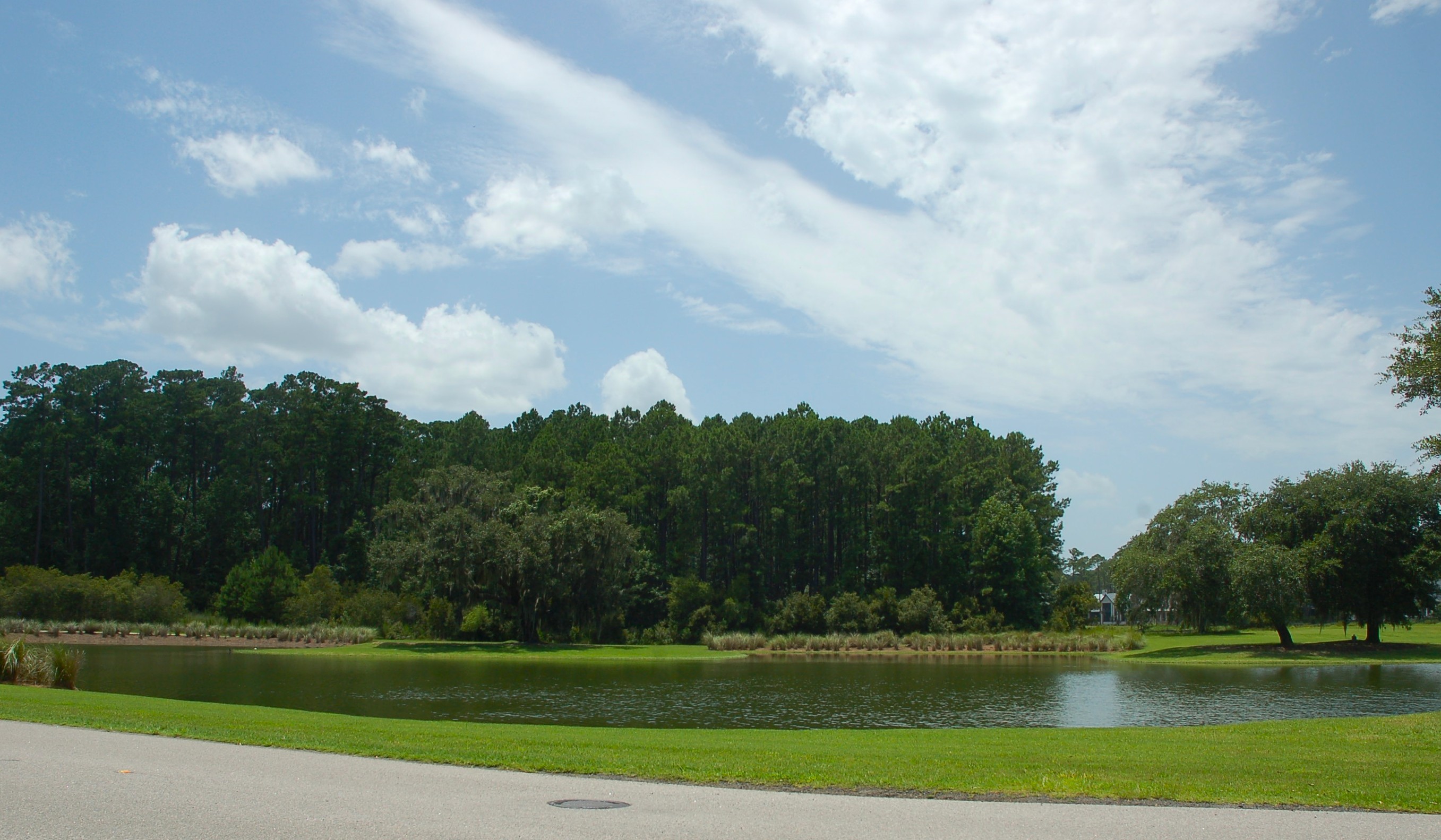 Marsh and lagoon view near Moreland Village at Palmetto Bluff, Bluffton SC