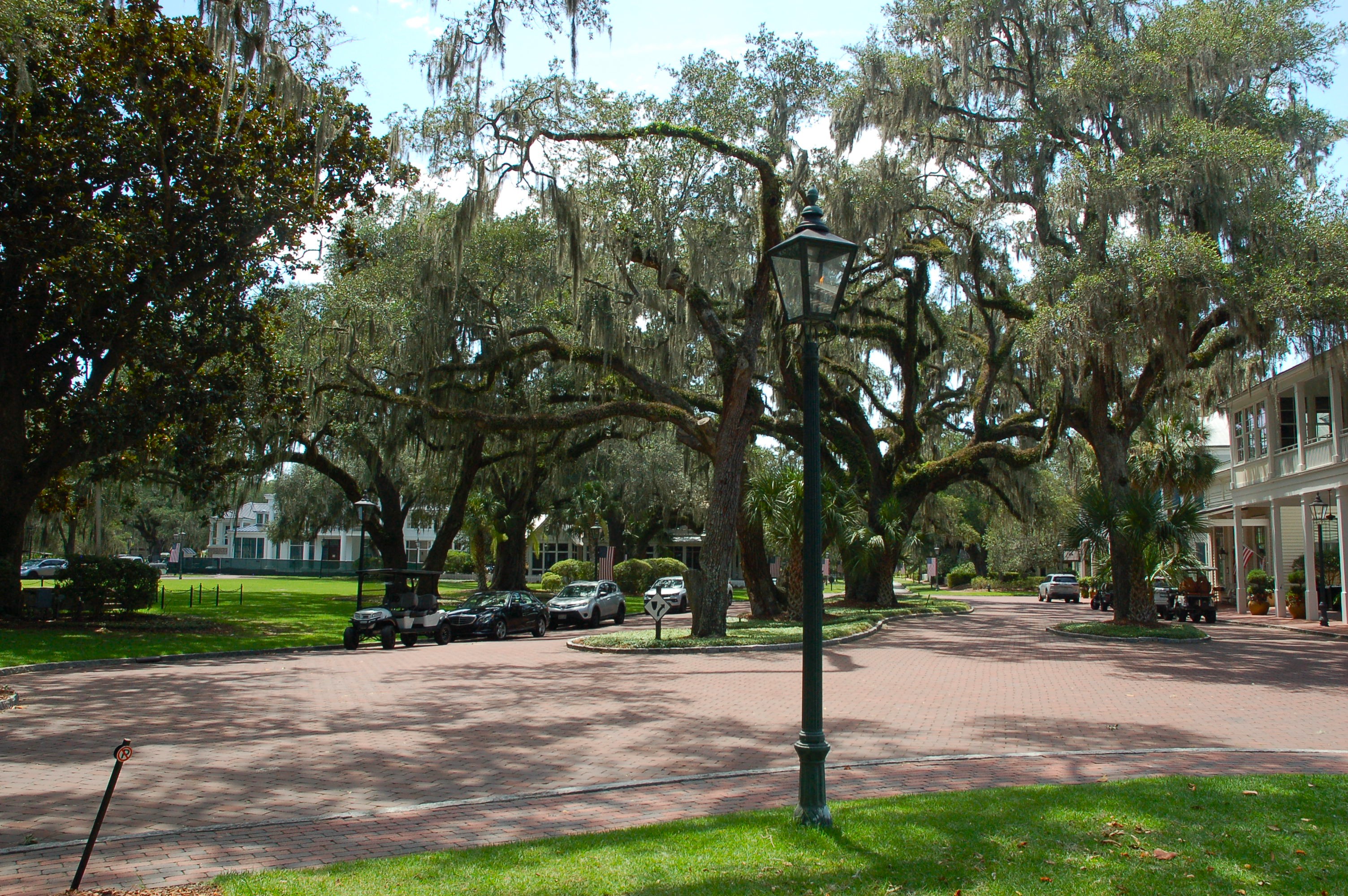 Lowcountry architectural style of homes near Wilson Village at Palmetto Bluff, Bluffton SC