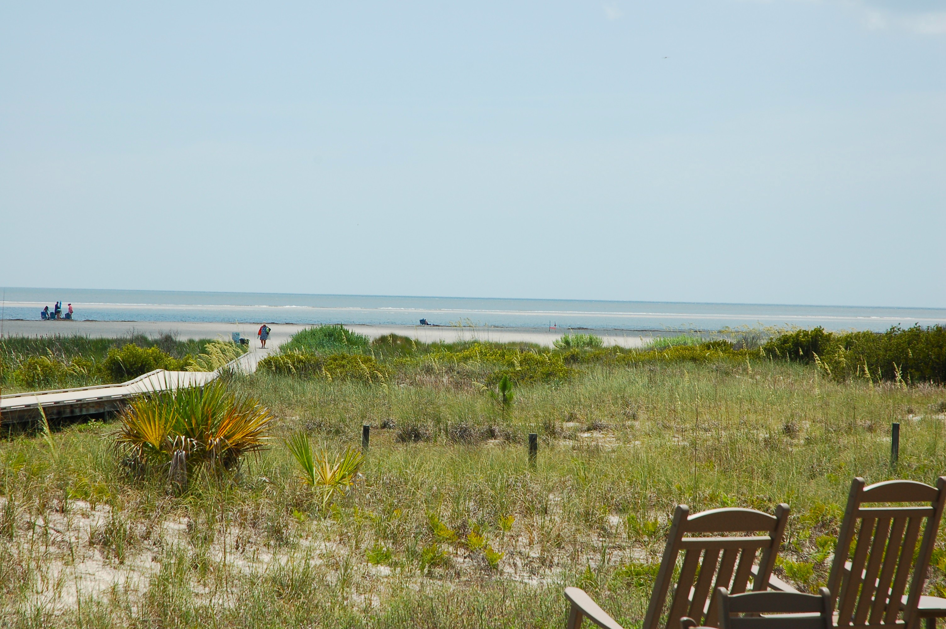 Port Royal Beach Club view on the Atlantic Ocean - Port Royal Plantation, Hilton Head Island SC