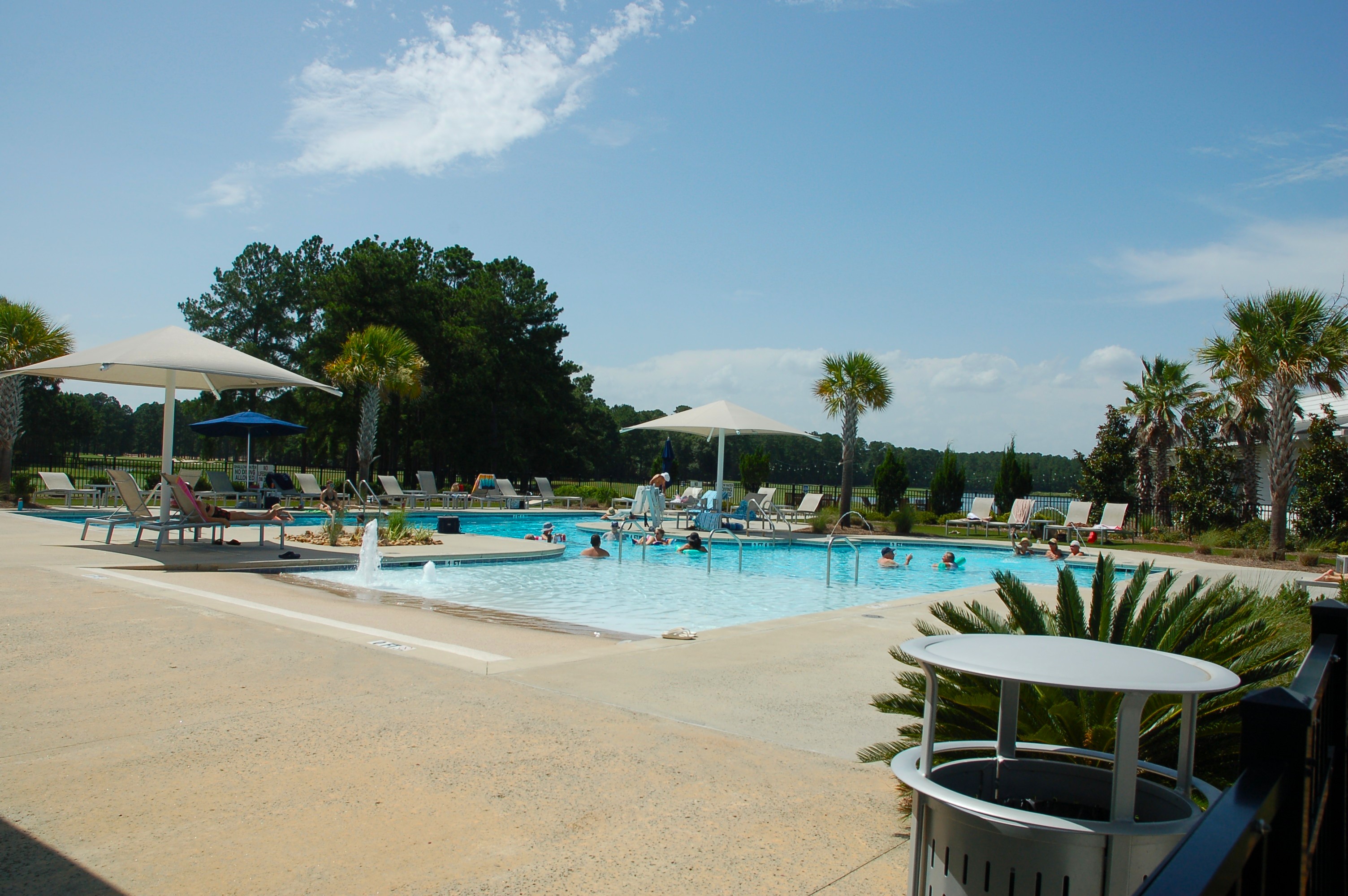 Resort-style community pool at Riverton Pointe in Hardeeville SC