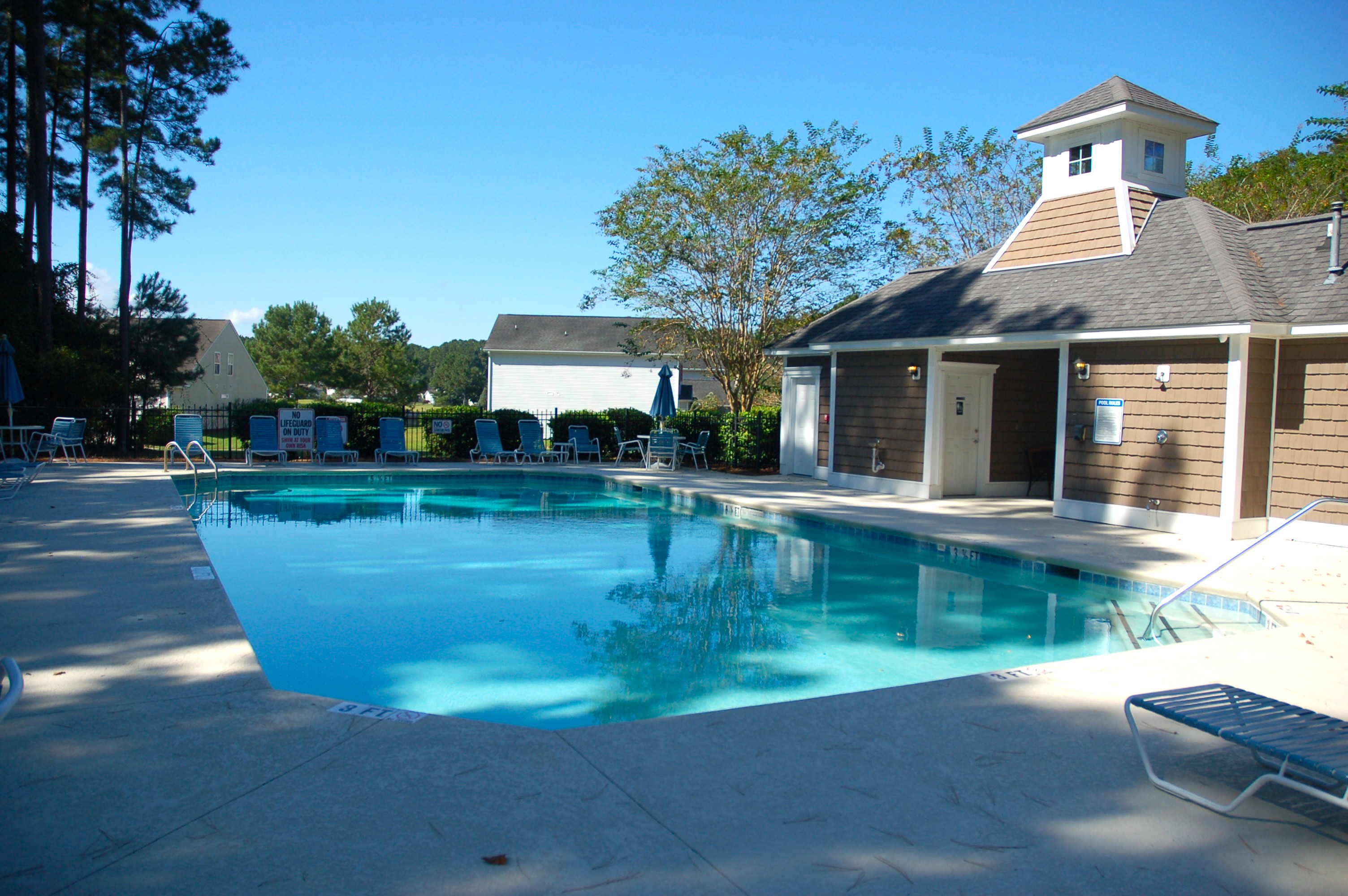 Community pool at Southern Oaks at New Riverside in Bluffton SC