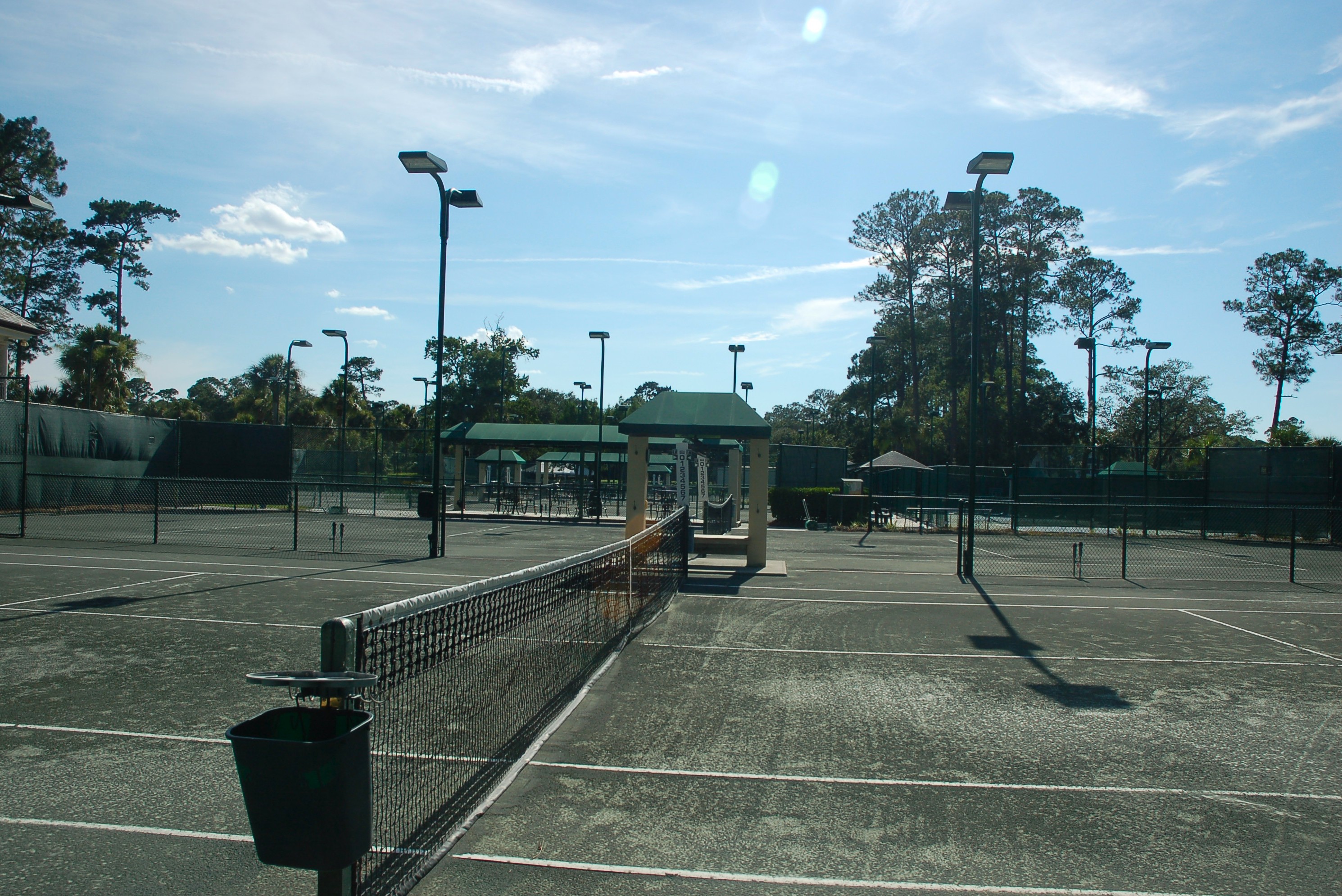 Wexford clay tennis courts on Hilton Head Island SC
