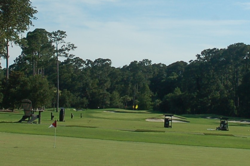 Wexford golf practice area on Hilton Head Island SC