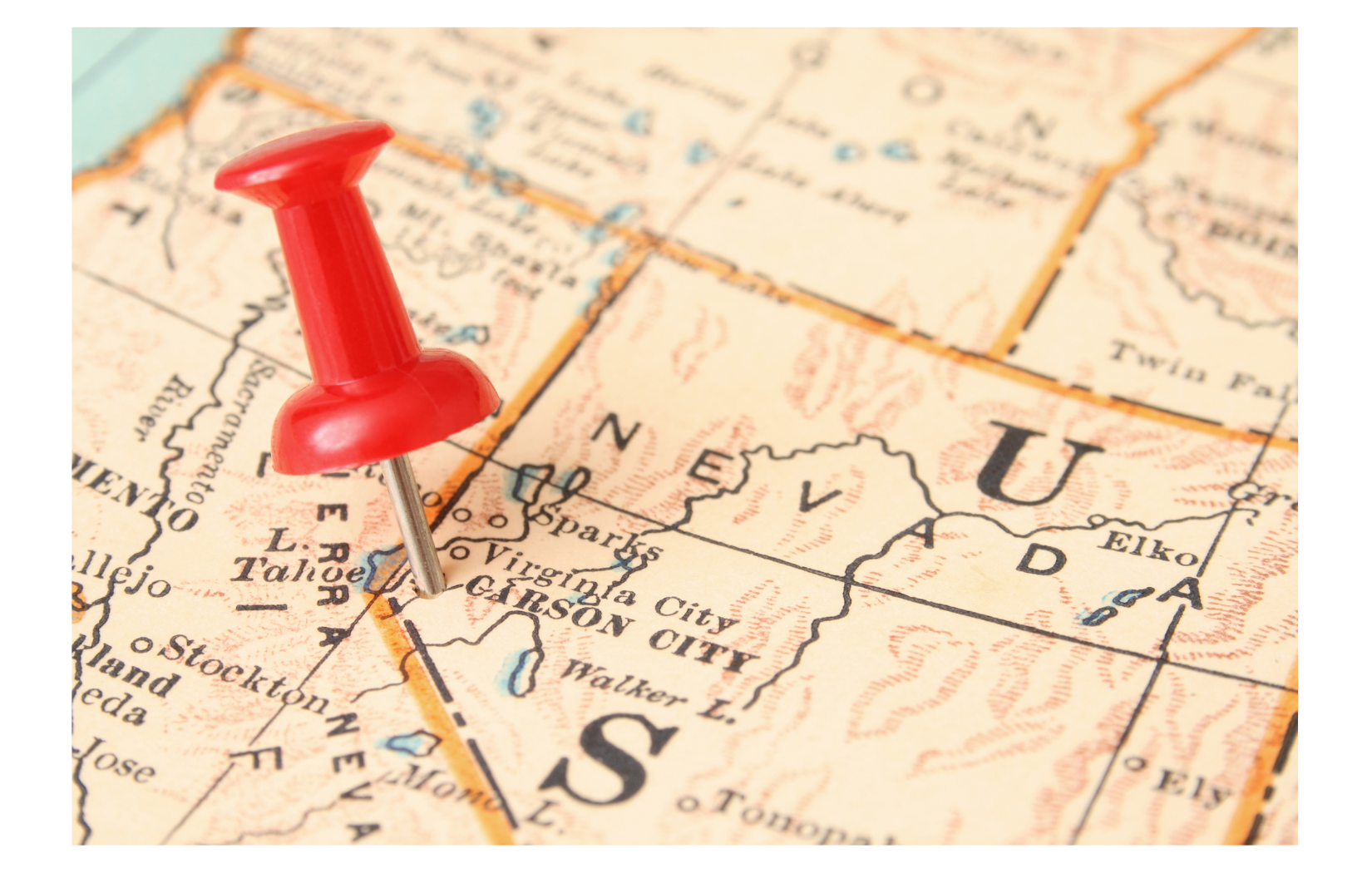 Map pinpoint carson city NV
