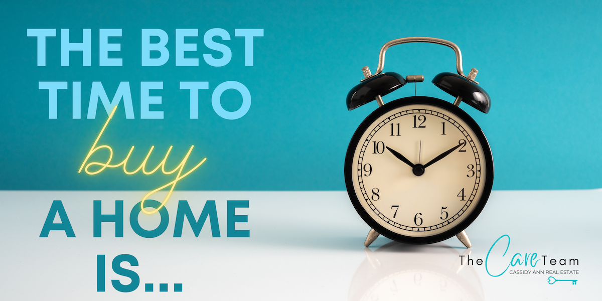 The Best Time To Buy A Home Is...
