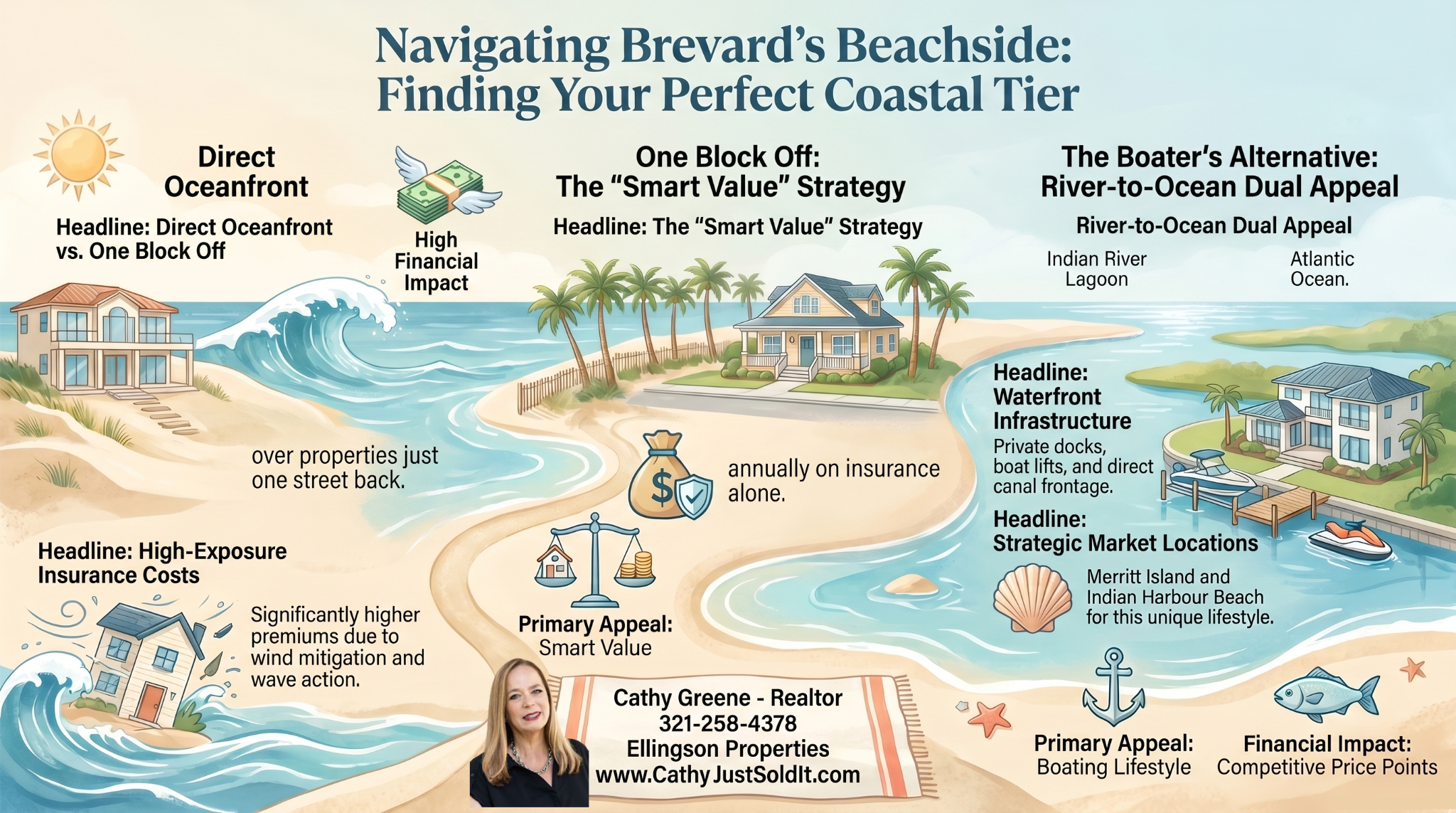 Coco Beach FL Realtor Cathy Greene Real Estate Agent