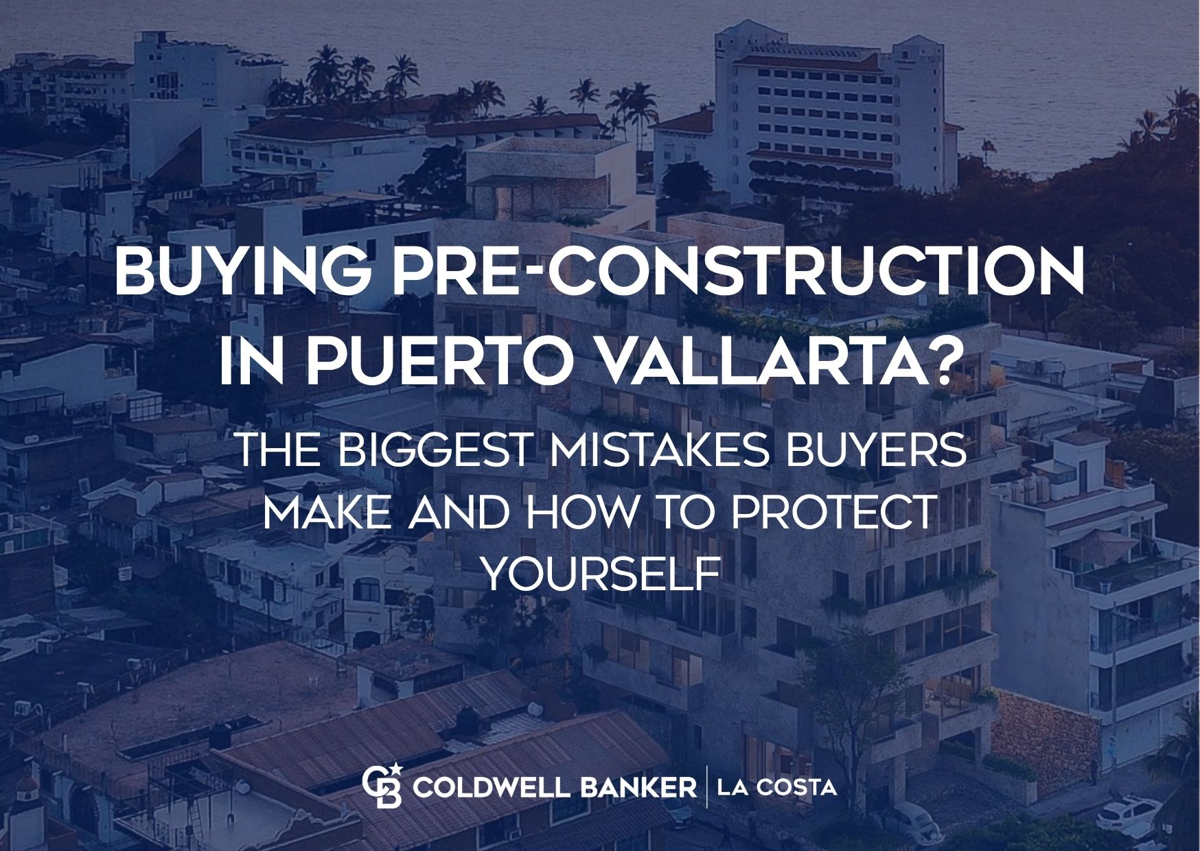 Pre-construction condo tower under construction in Puerto Vallarta representing the Higuera project in the 5 de Diciembre neighborhood