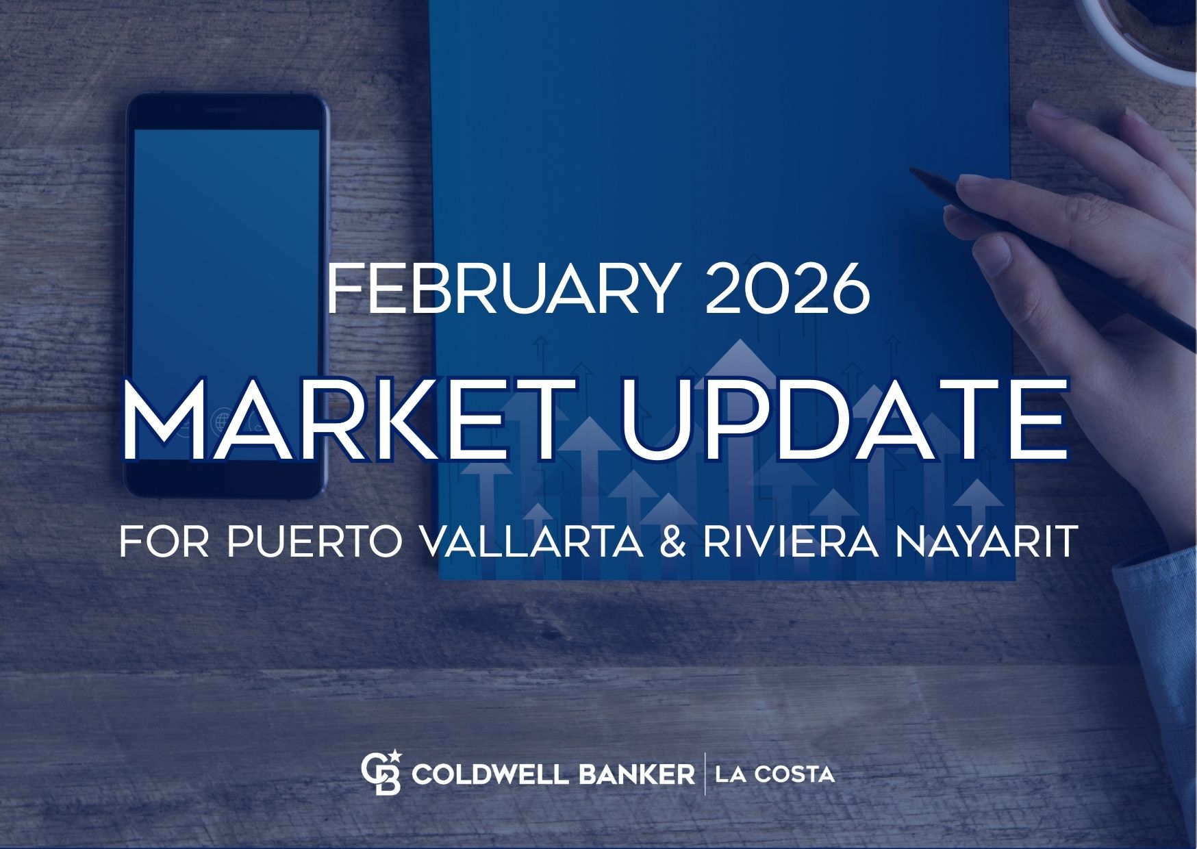 Actualizaci&oacute;n del mercado de condominios de febrero de 2026 para Puerto Vallarta y Riviera Nayarit, con reporte de enero de 2026: precios, inventario y se&ntilde;ales de estrategia en Bah&iacute;a de Banderas