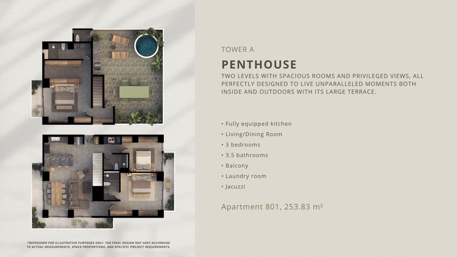 Higuera 5 de Diciembre Puerto Vallarta floor plan 4