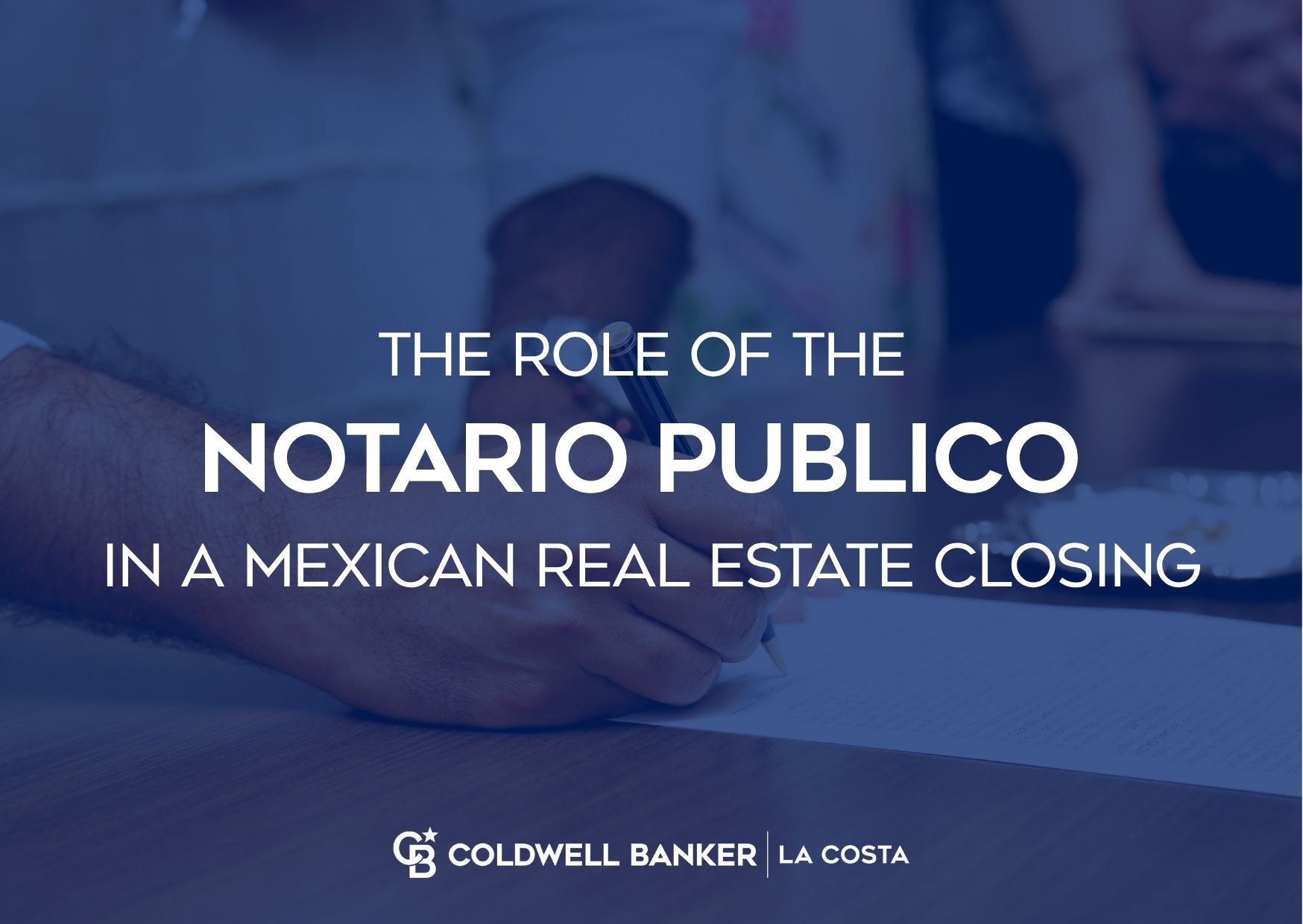 Notario Publico formalizing a Mexican real estate closing in Puerto Vallarta