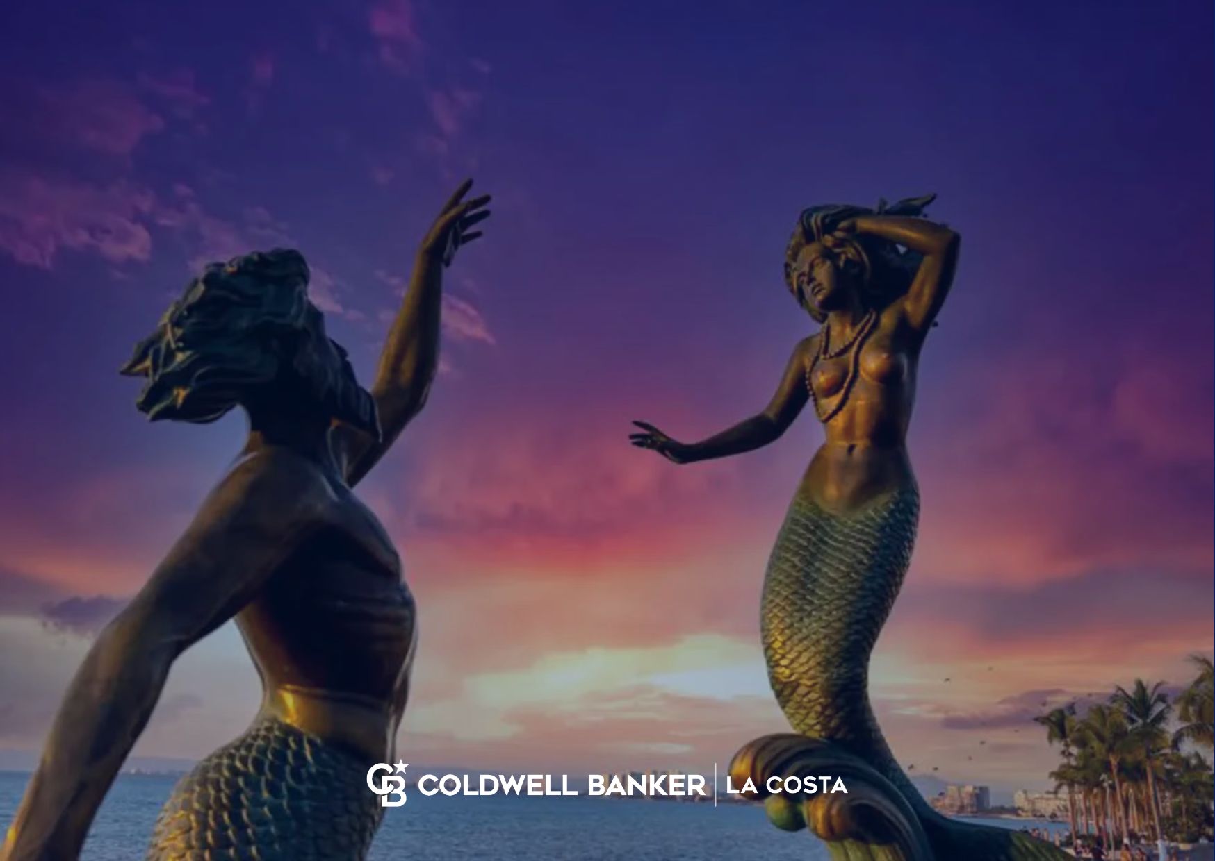 Atardecer en el Malec&oacute;n de Puerto Vallarta, M&eacute;xico.