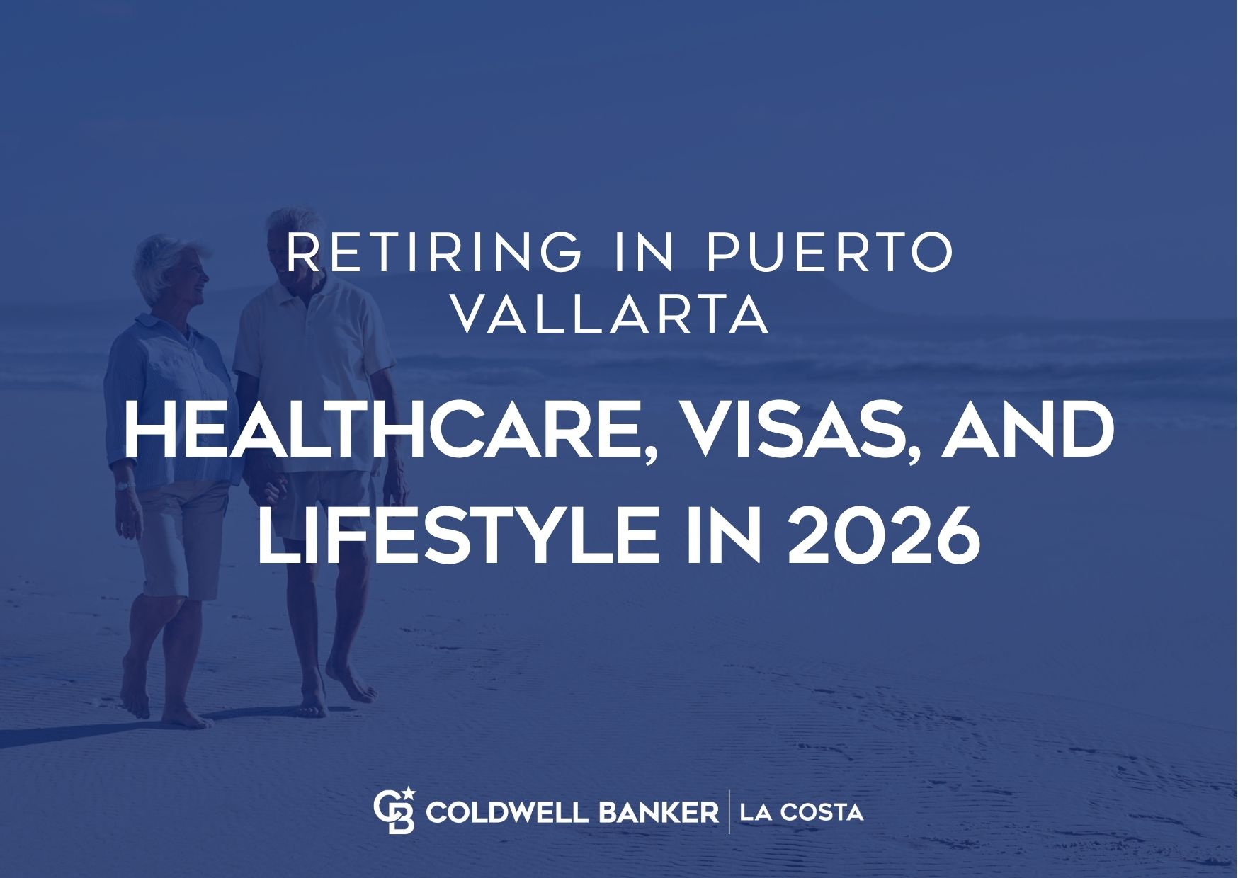 Retirees enjoying the waterfront retirement lifestyle in Puerto Vallarta with Banderas Bay