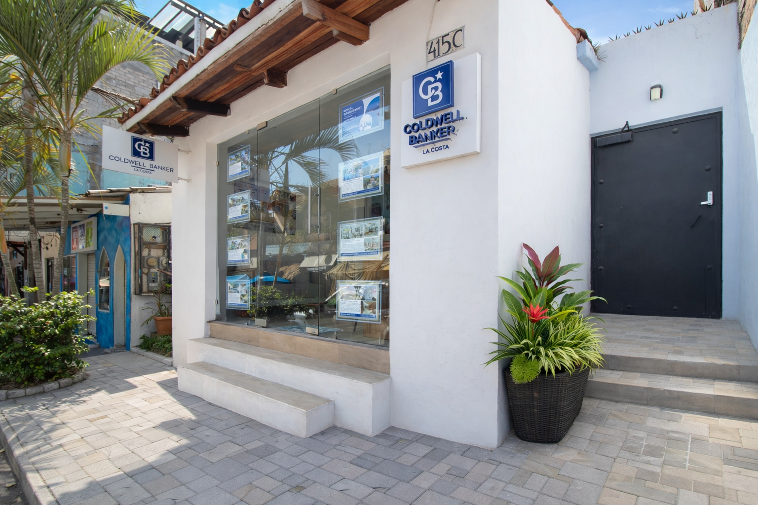 Coldwell Banker La Costa real estate office on Calle Jos&eacute; Mariscal in Sayulita, Nayarit