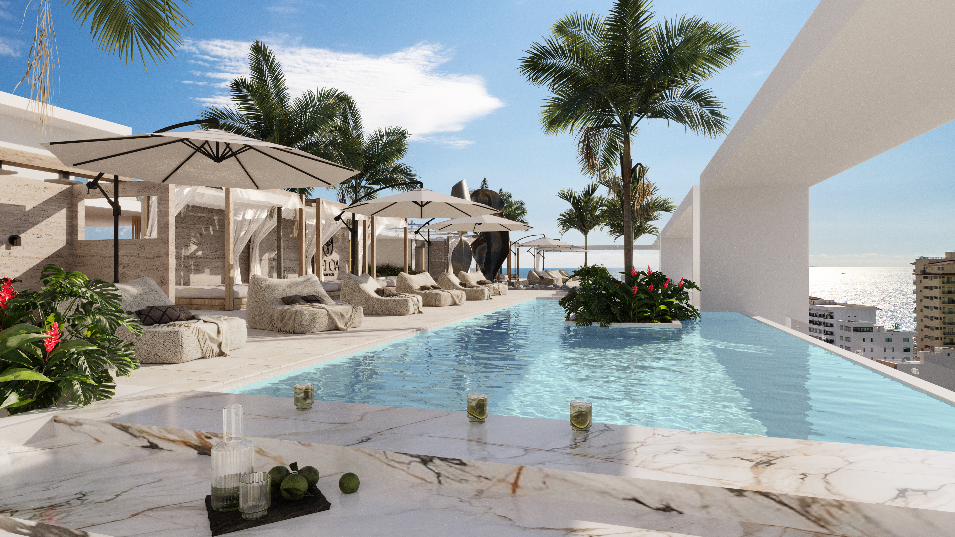 Veloa Residences pre-construction condominiums in the Romantic Zone, Puerto Vallarta