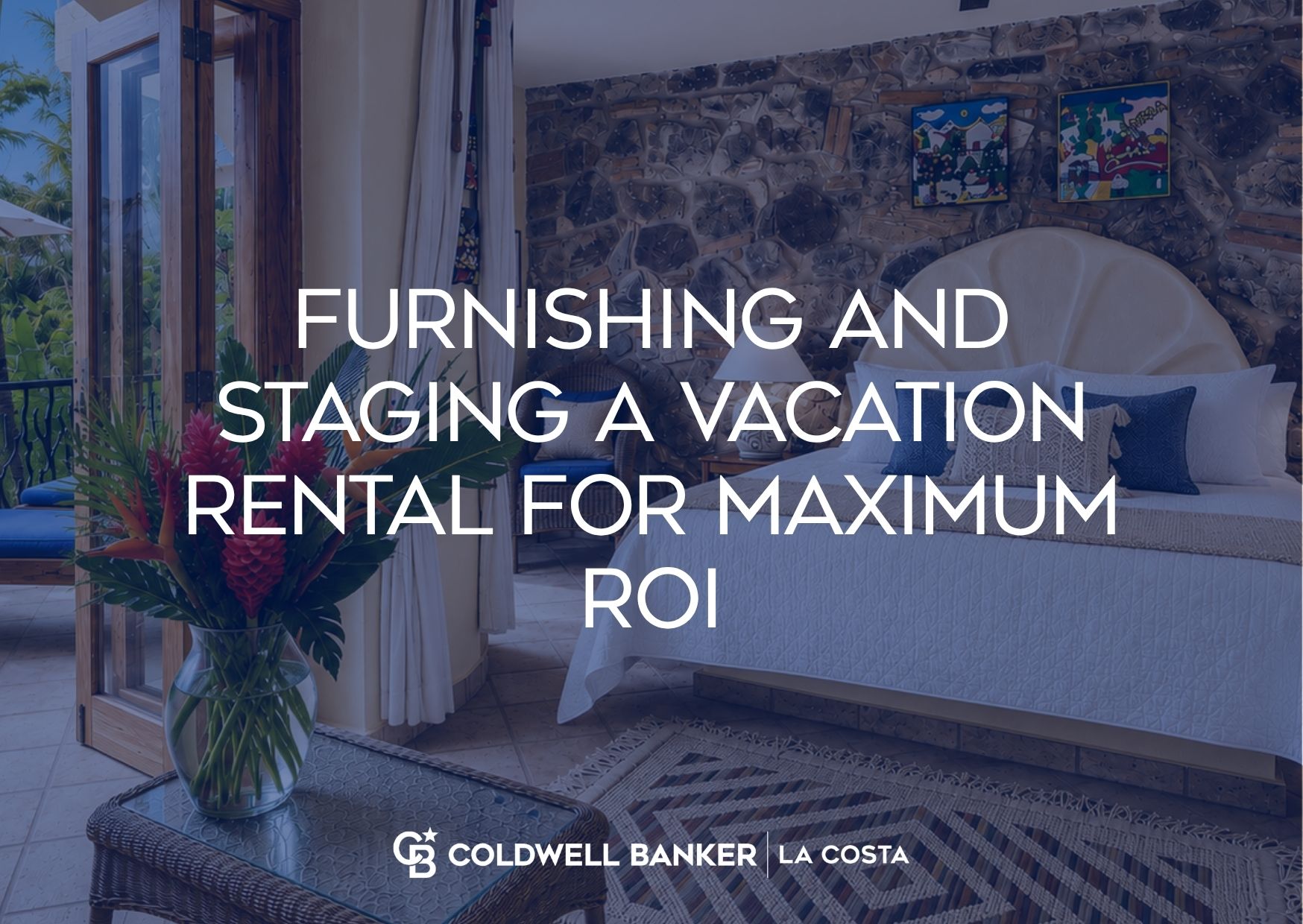 Furnished and staged vacation rental in Puerto Vallarta ready for guests