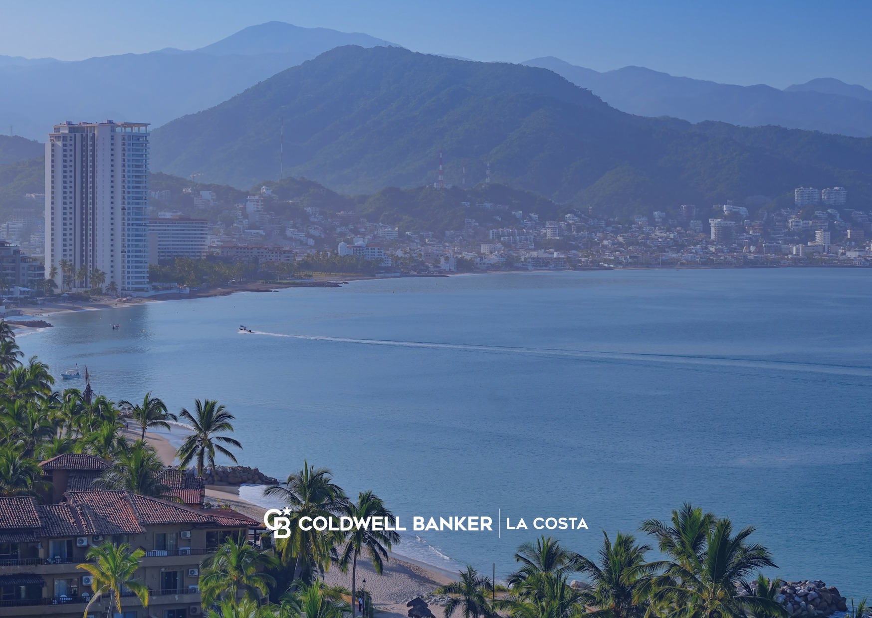Condominium towers along the Puerto Vallarta coast, illustrating property prices by neighborhood