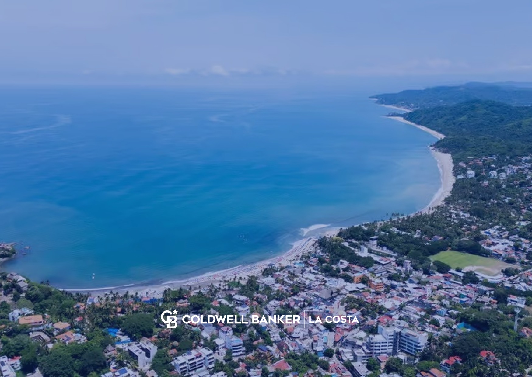 Pueblo de San Pancho en la costa de Riviera Nayarit, al norte de Puerto Vallarta, México