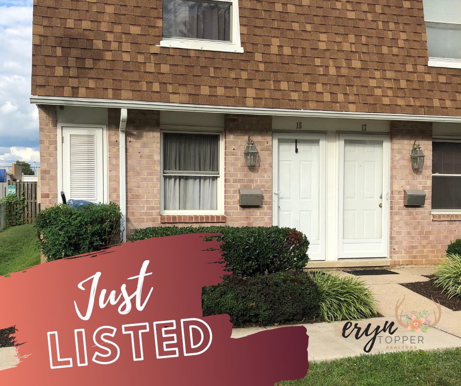 Just Listed 2Story Condo in Westminster MD