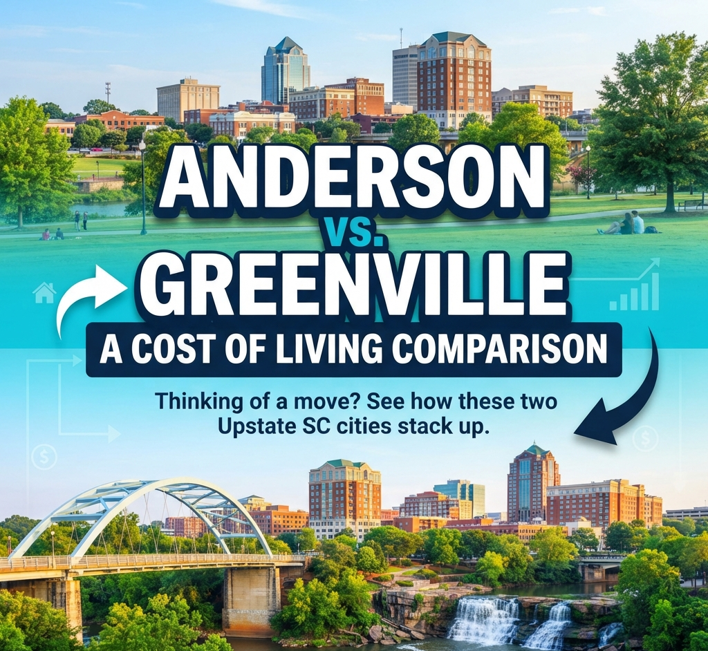 Anderson vs. Greenville A Cost of Living Comparison
